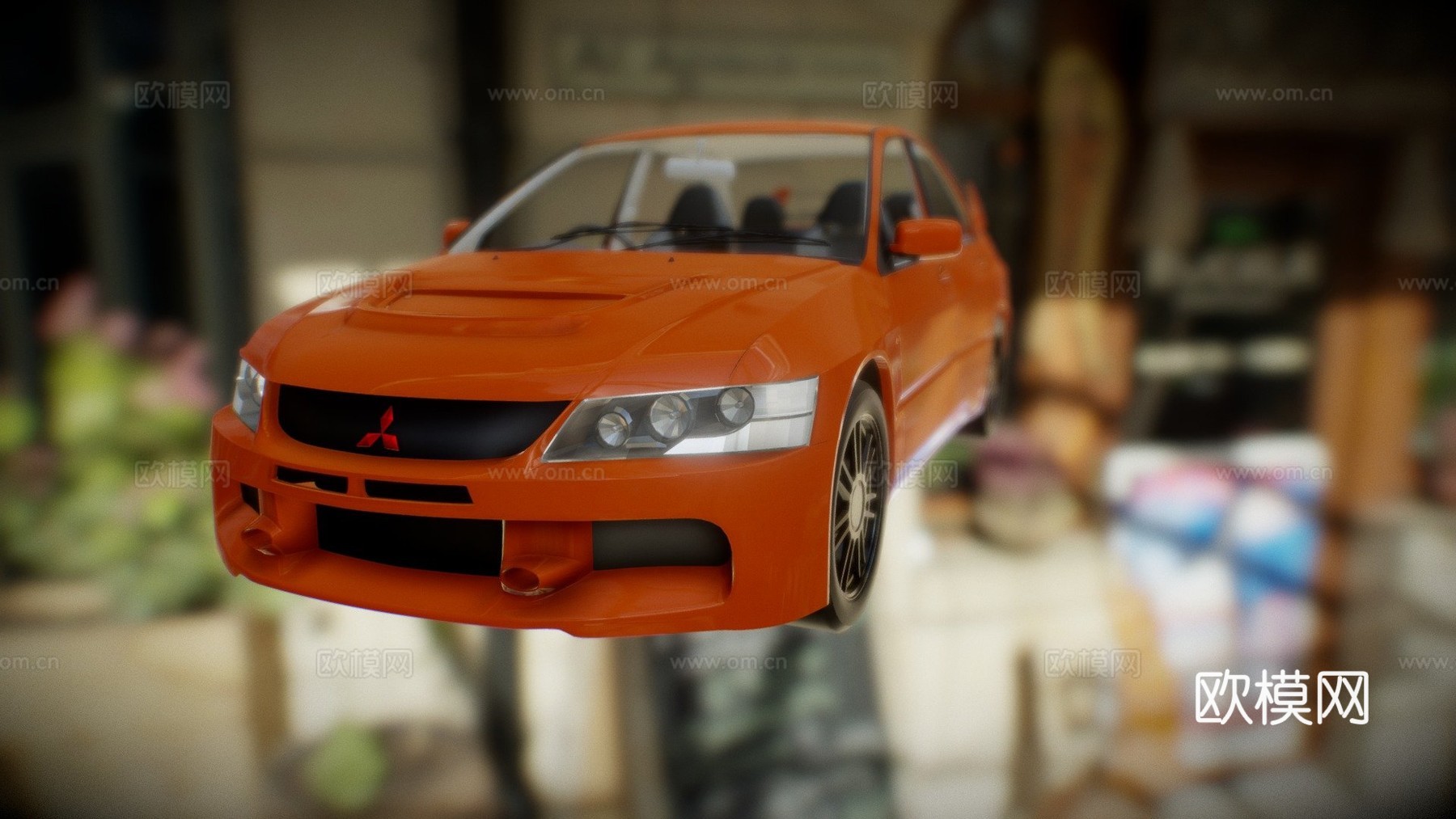 三菱蓝瑟翼豪陆神IXsu模型