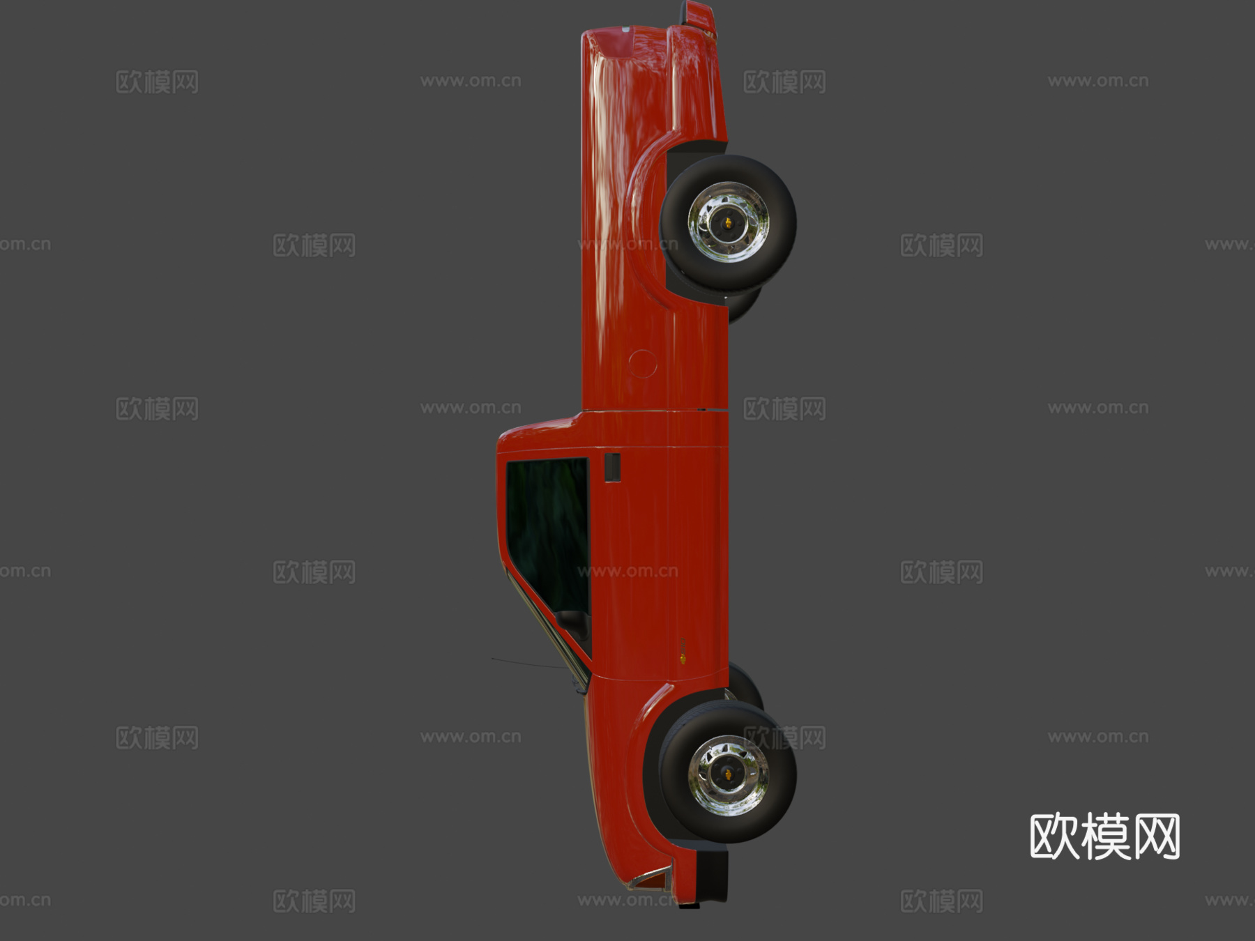 雪佛兰S10su模型