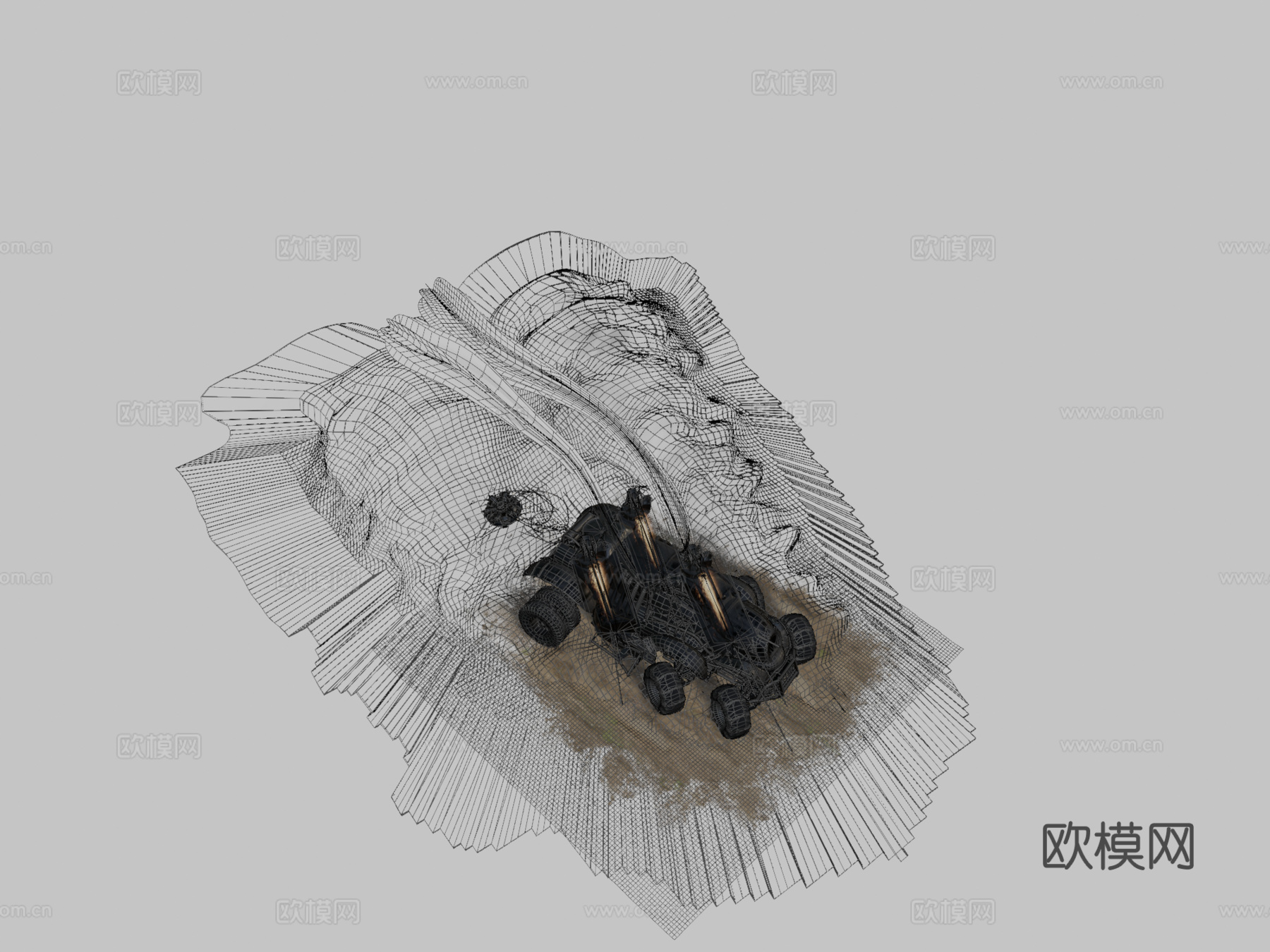 创世战车 — 幽灵猎人su模型