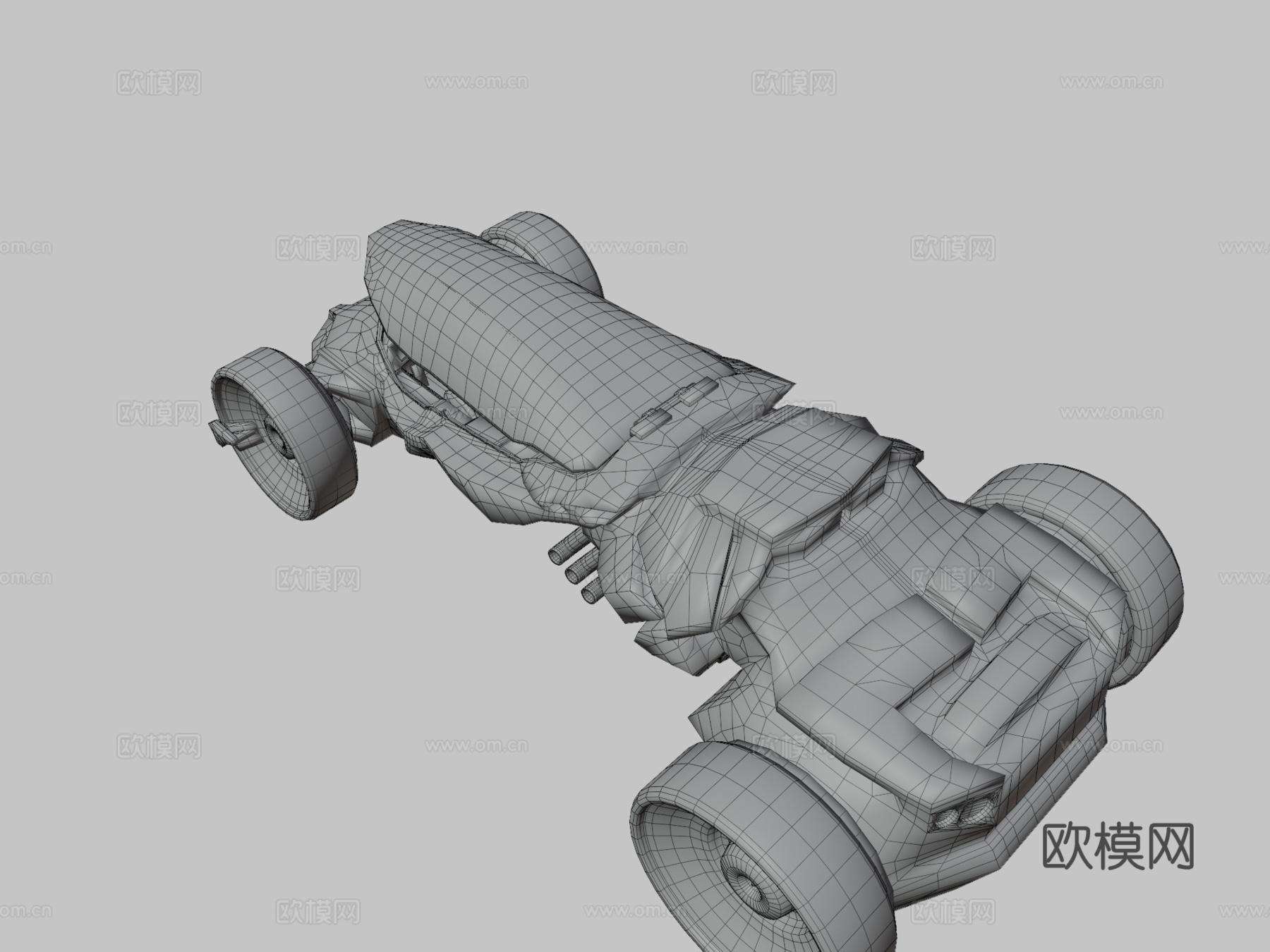 Substance未来主义后启示录汽车su模型