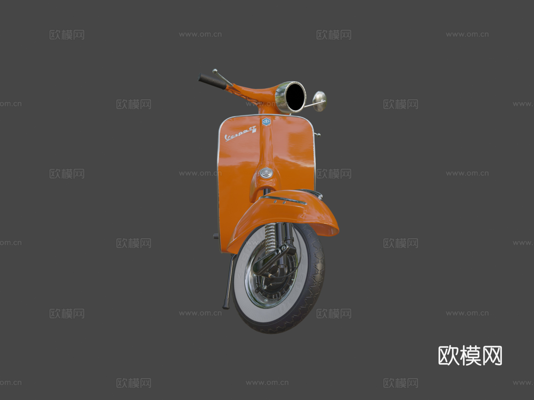 韦士柏125 GTRsu模型