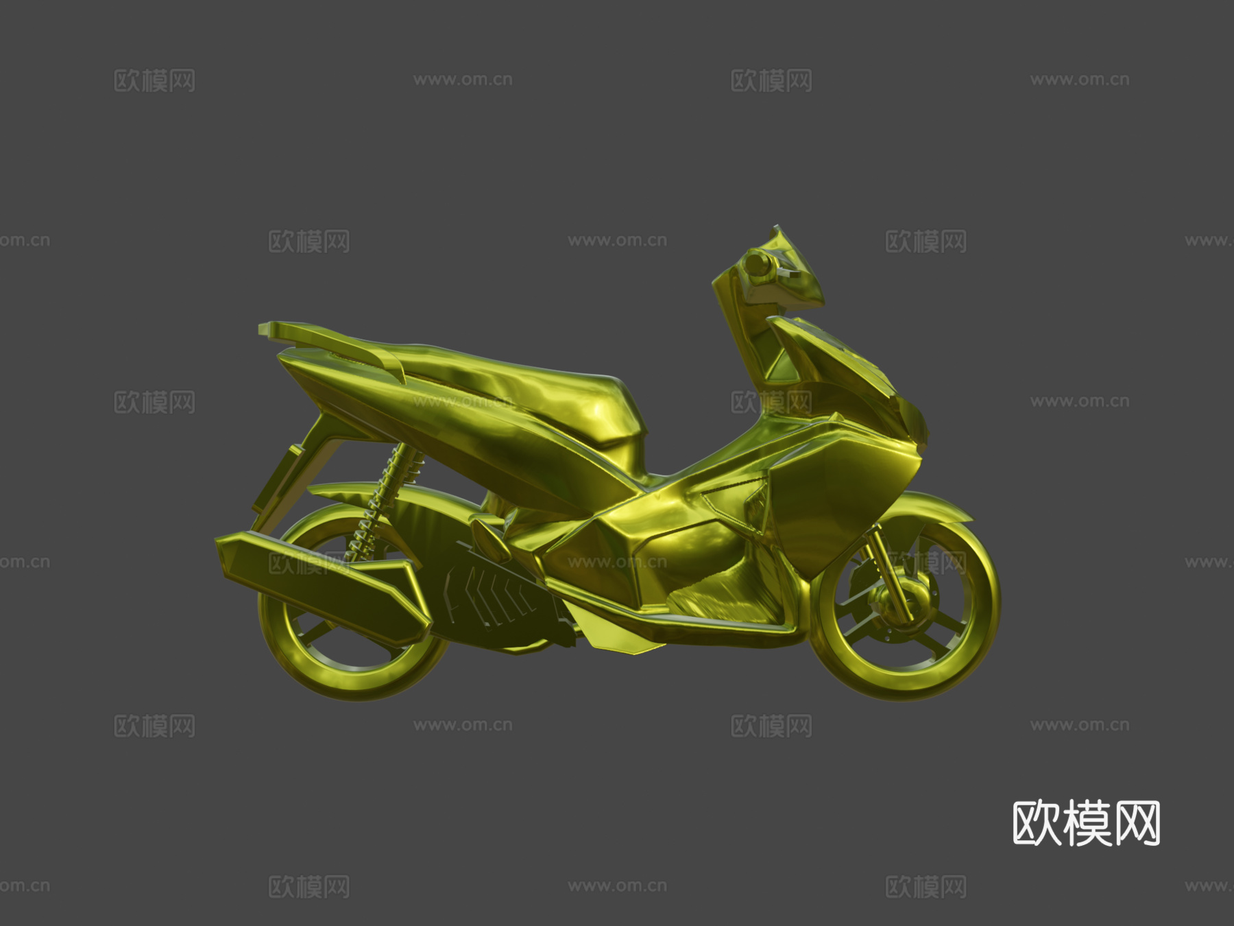 三维模型本田AirBlade 2016款su模型