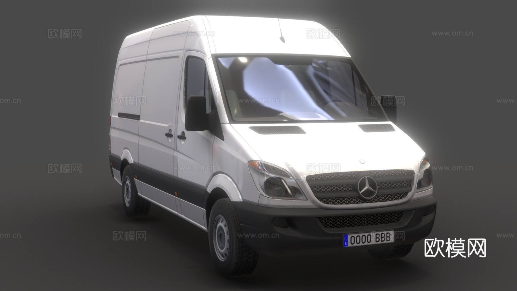 梅赛德斯-奔驰斯宾特2013款su模型