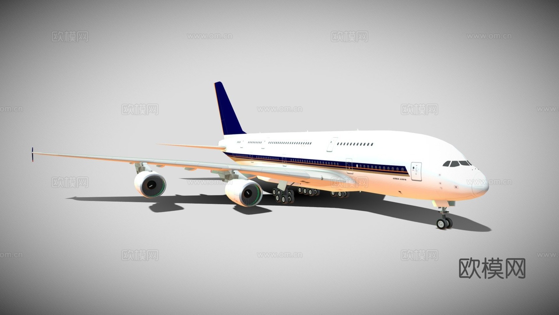 空中客车A380su模型