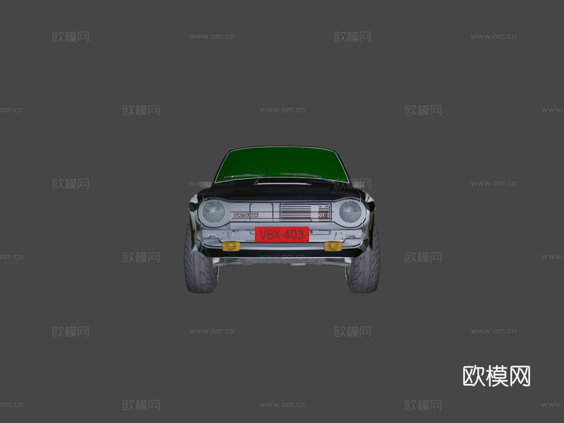 萨楚马GT，达特桑100Asu模型