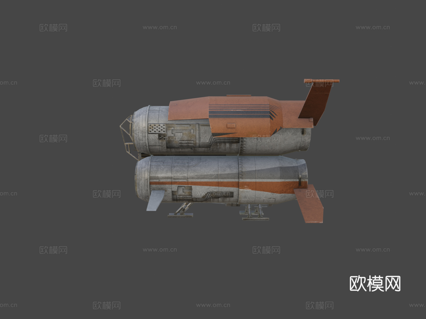星球大战 - 四联跳跃者su模型