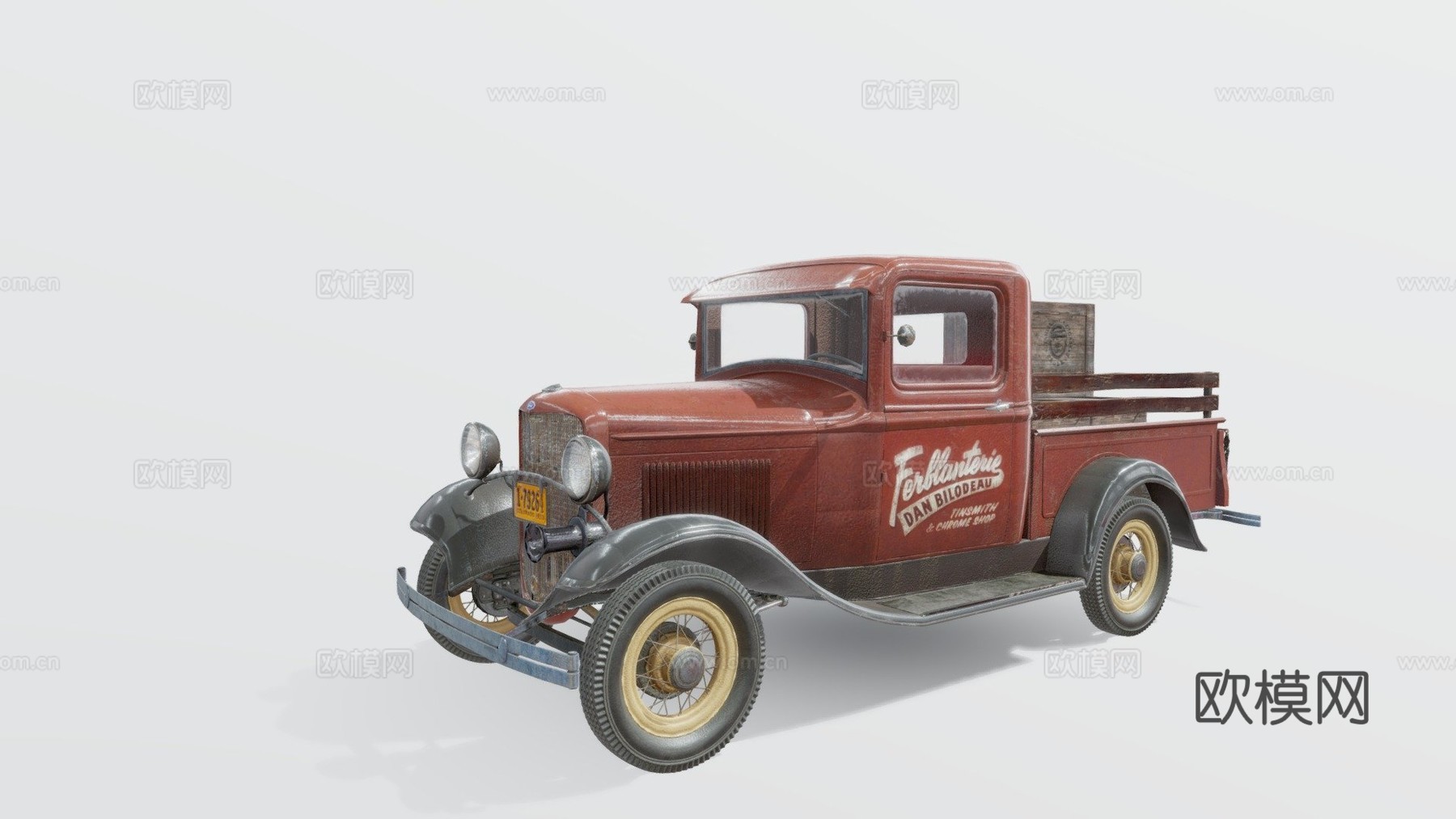 福特B型皮卡（1932）su模型