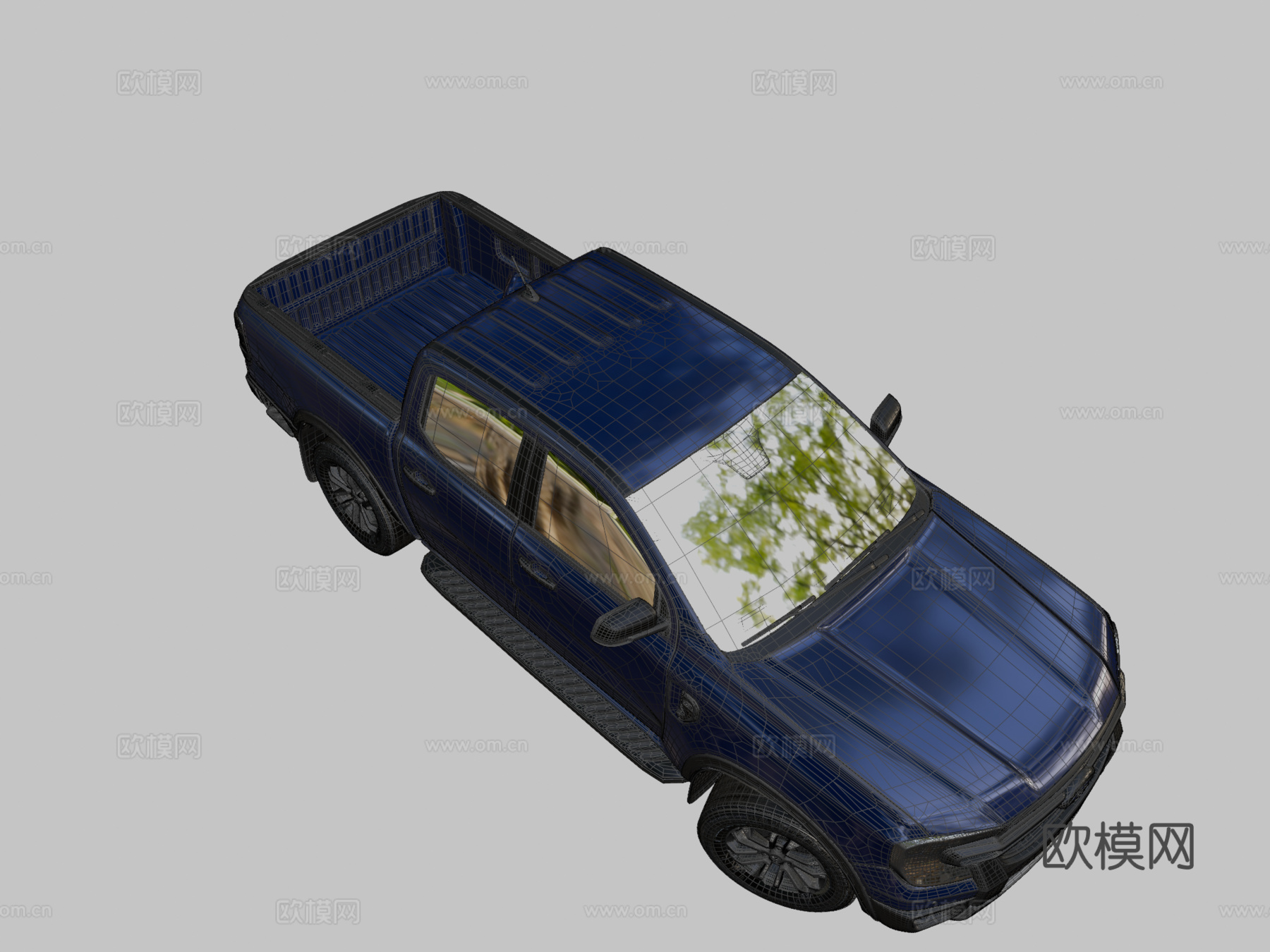 福特游骑兵下一代2023运动版su模型