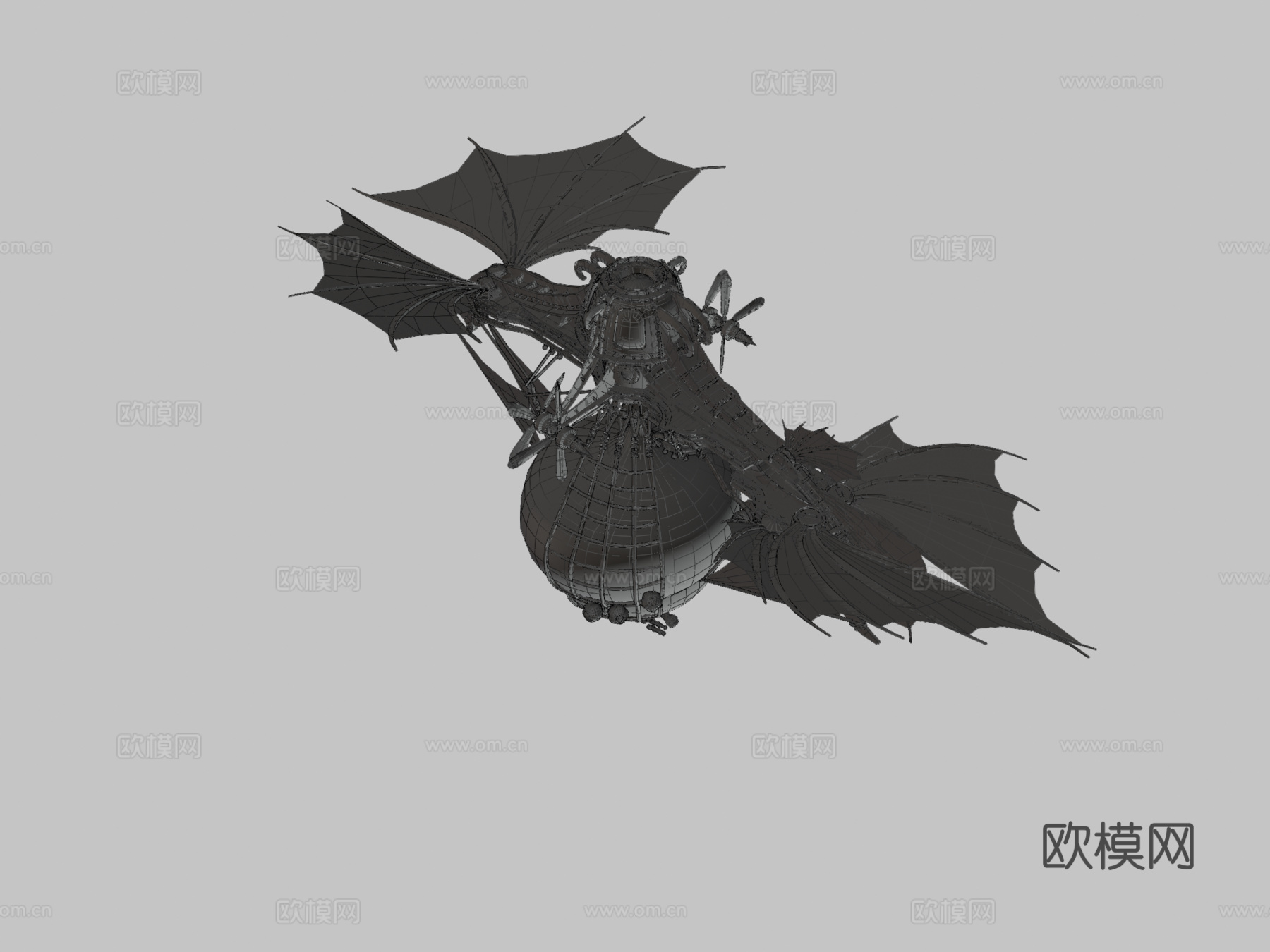 桃色气球（礼物）su模型