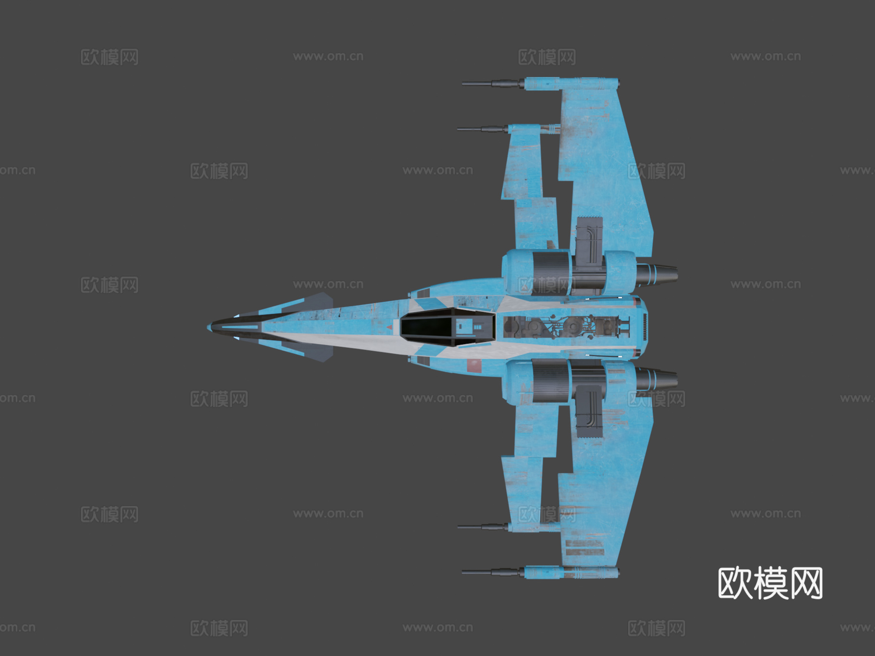 T-85 X翼战机su模型