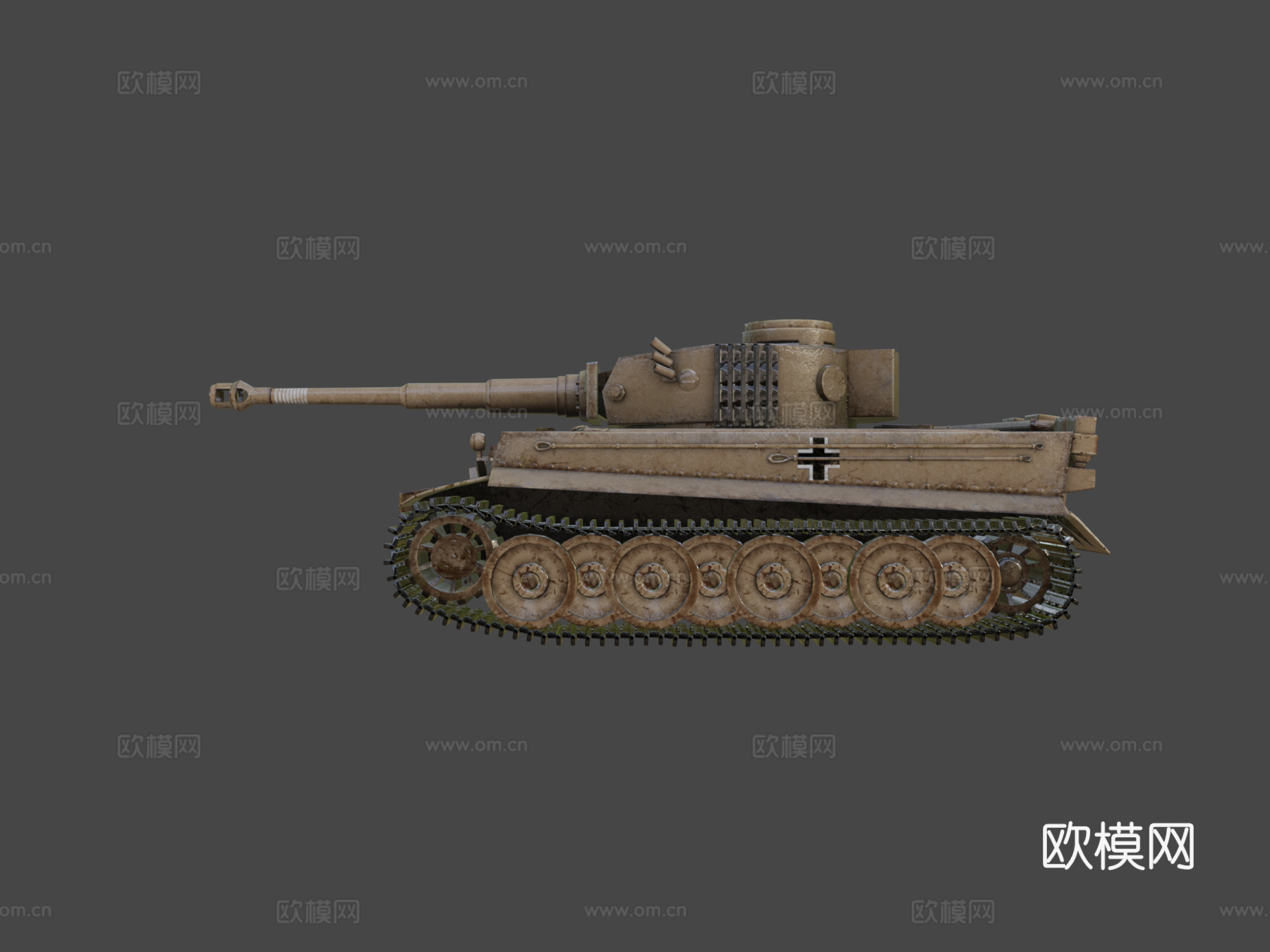 虎式坦克su模型