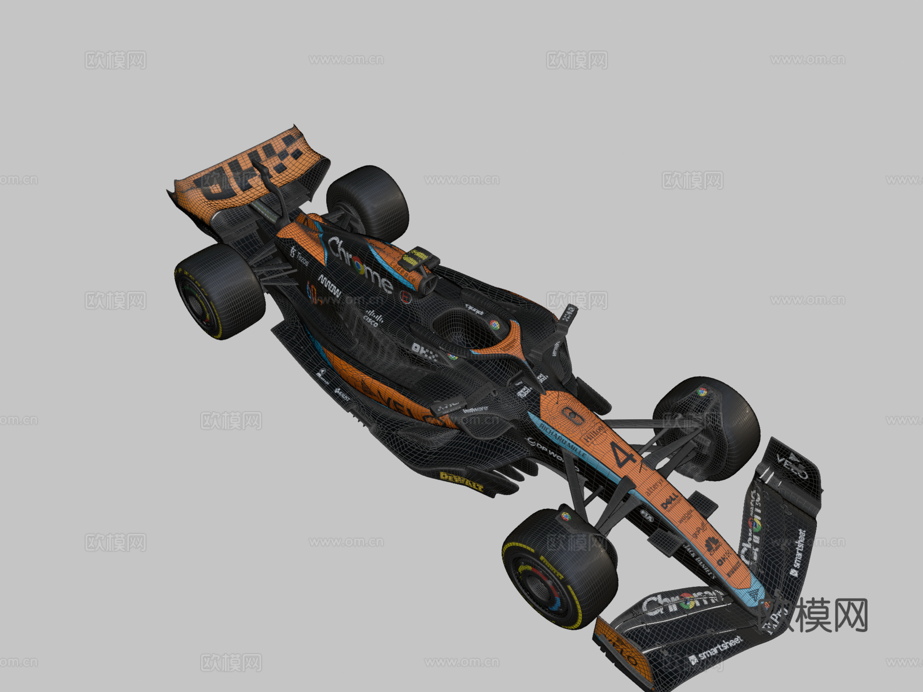 迈凯伦 MCL60 F1 2023su模型