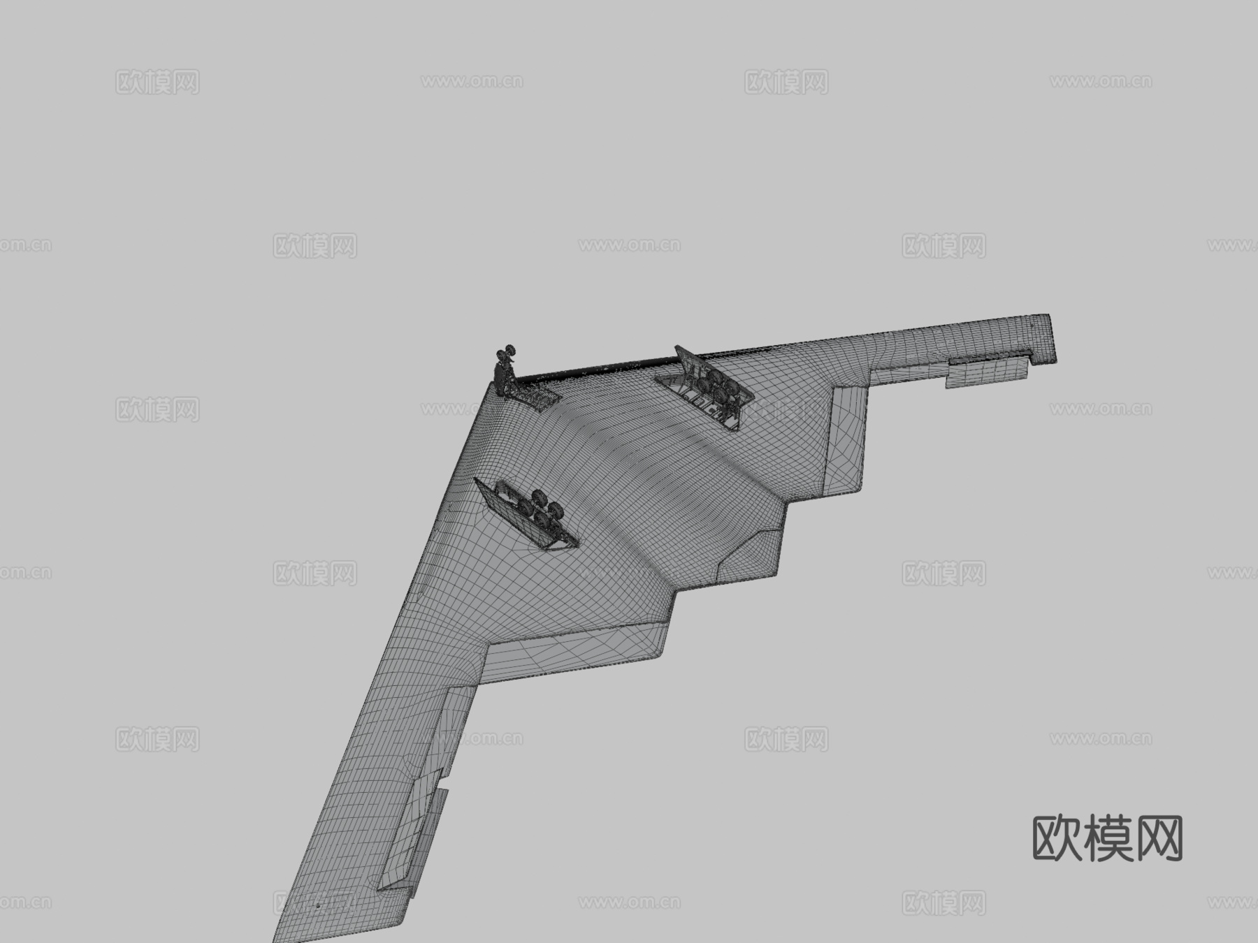 B2幽灵轰炸机su模型