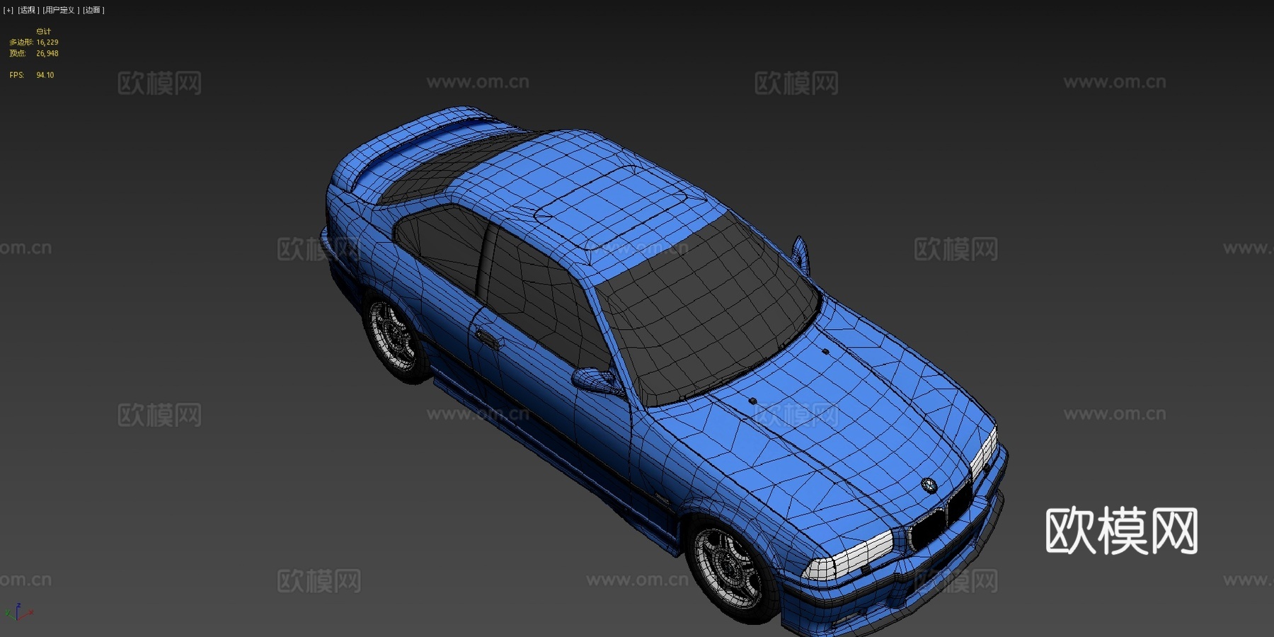宝马M3 E36su模型