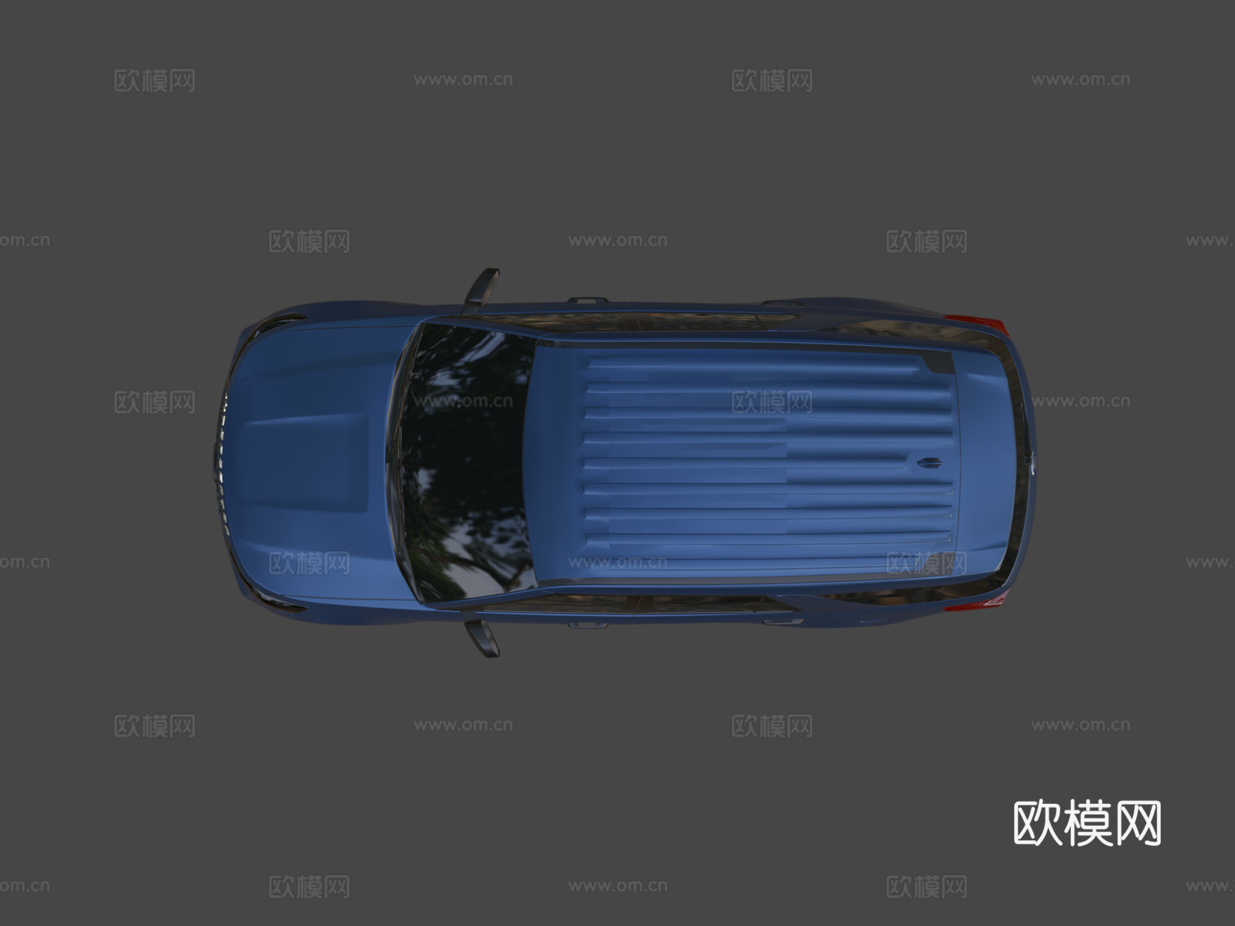 无标识福特探险者su模型