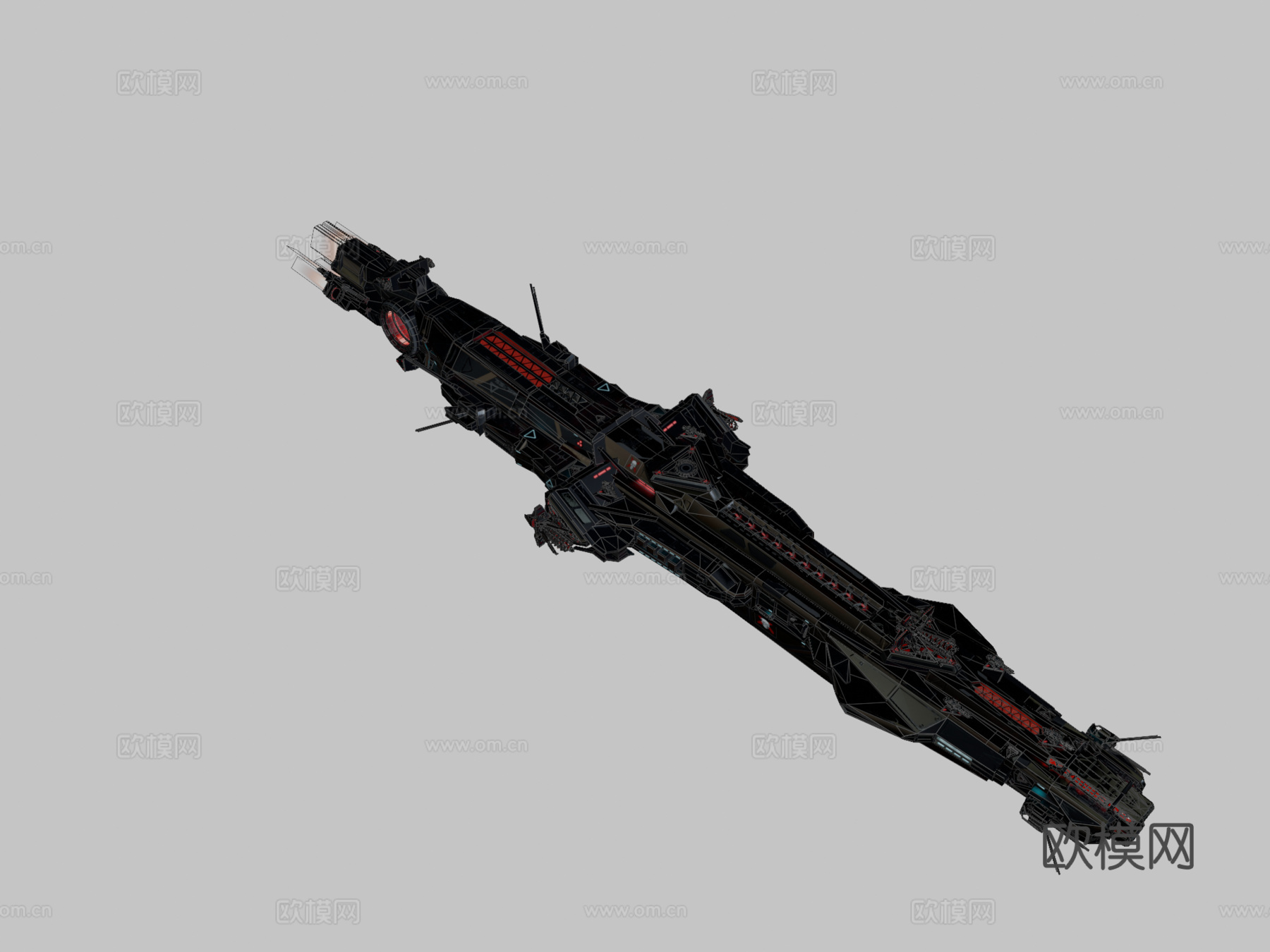 耶利哥驱逐舰‘西比尔’su模型