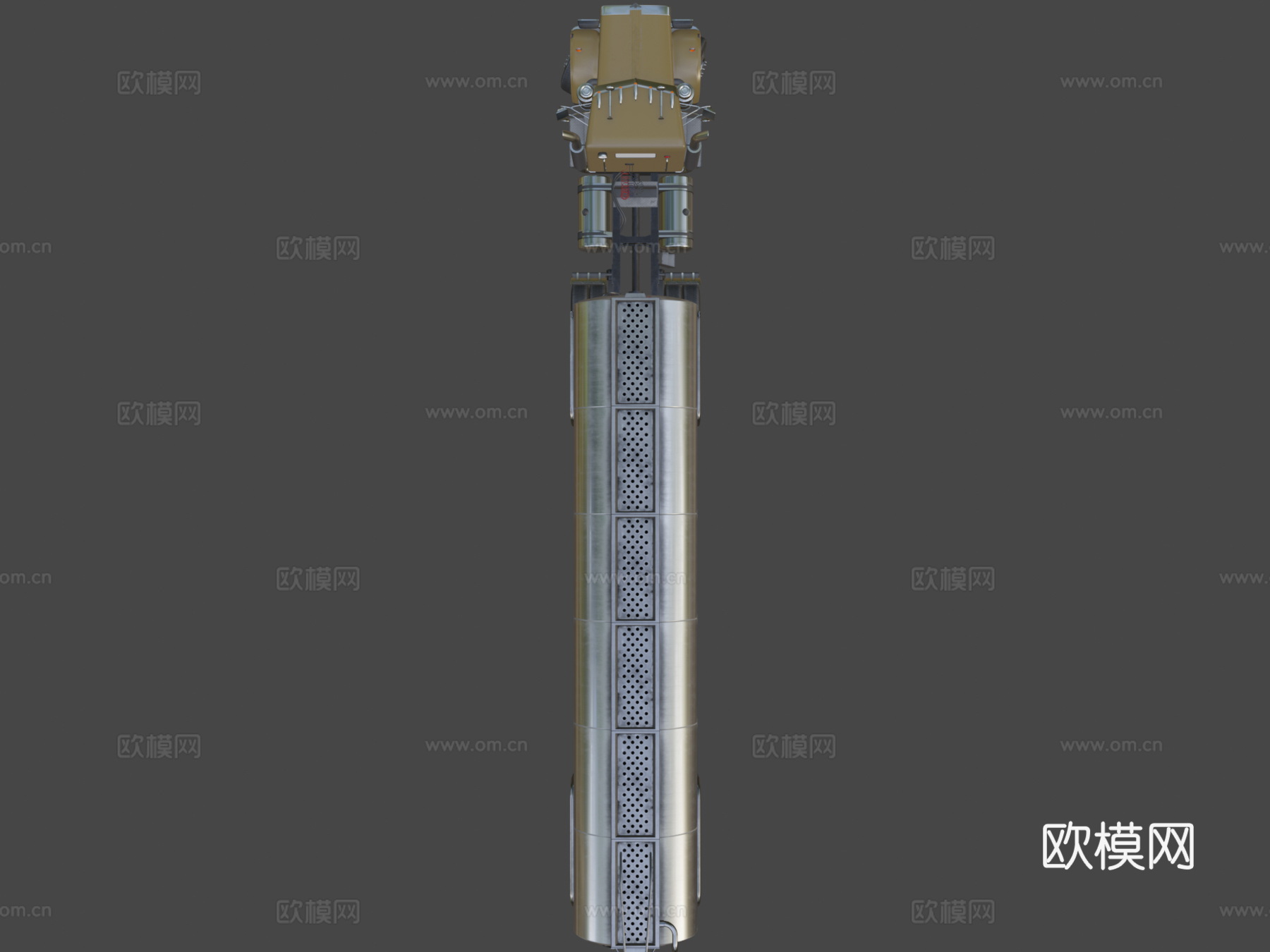 彼得比尔特油罐半挂车su模型