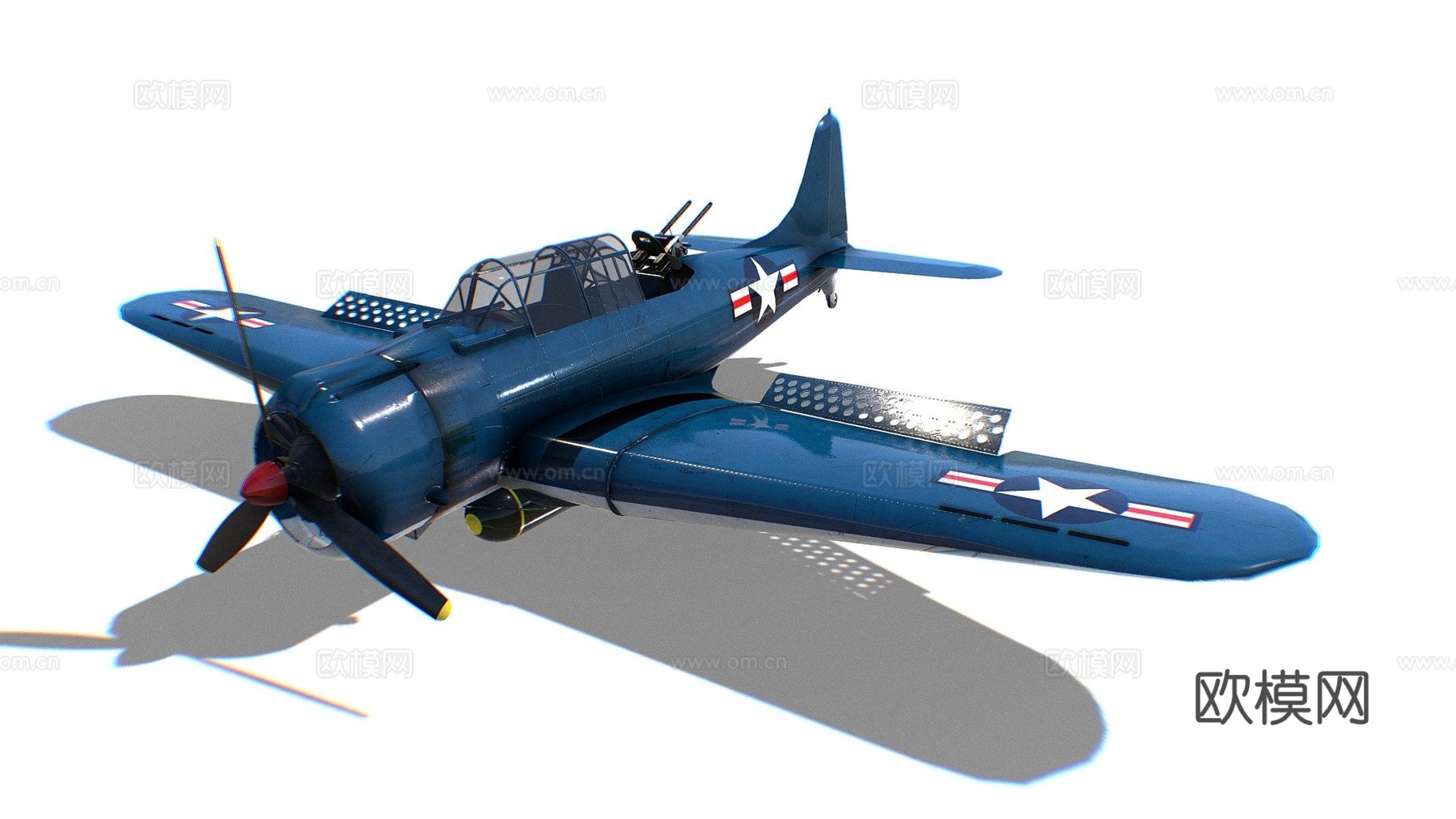 道格拉斯SBD无畏式 - 二战飞机 - 二战飞机su模型