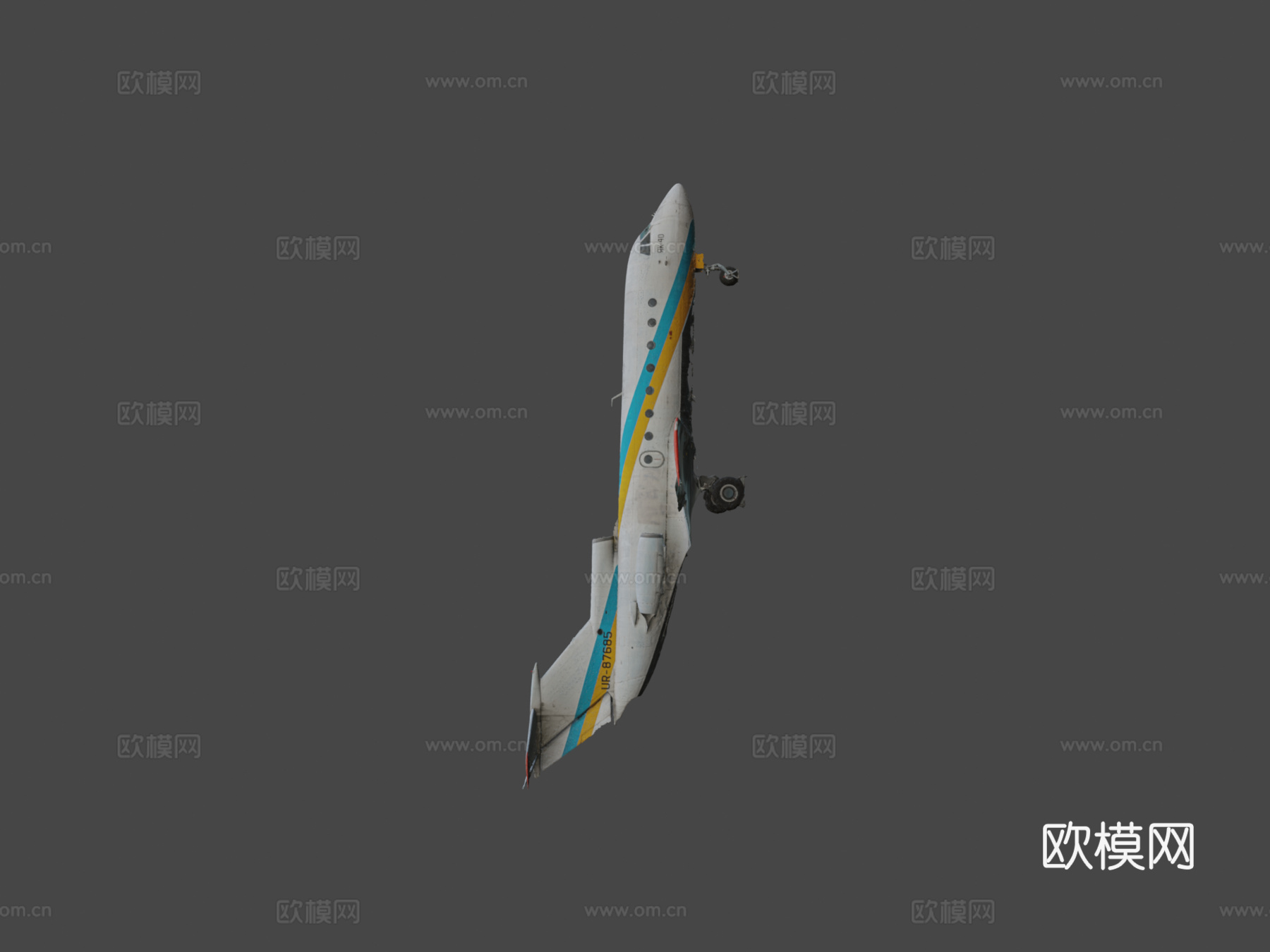 雅科夫列夫 Yak-40（25分钟3D扫描）su模型