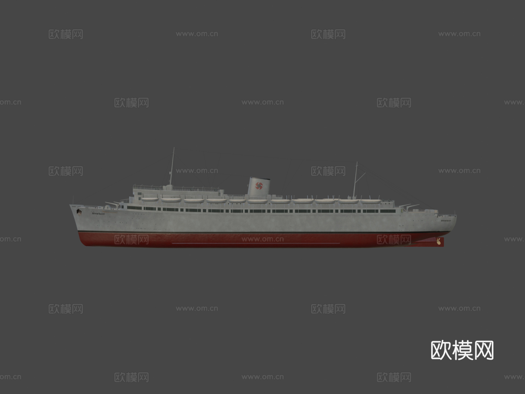 威廉·古斯特洛夫号su模型