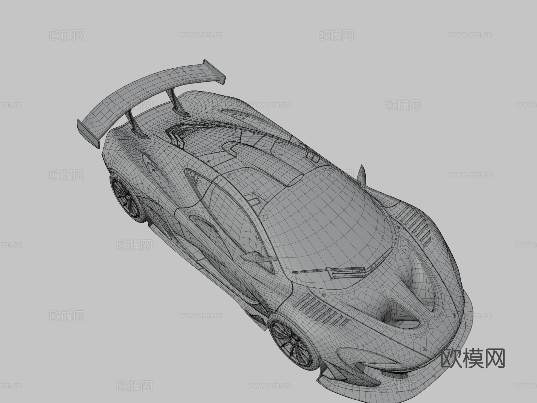 迈凯伦P1 GT长尾su模型