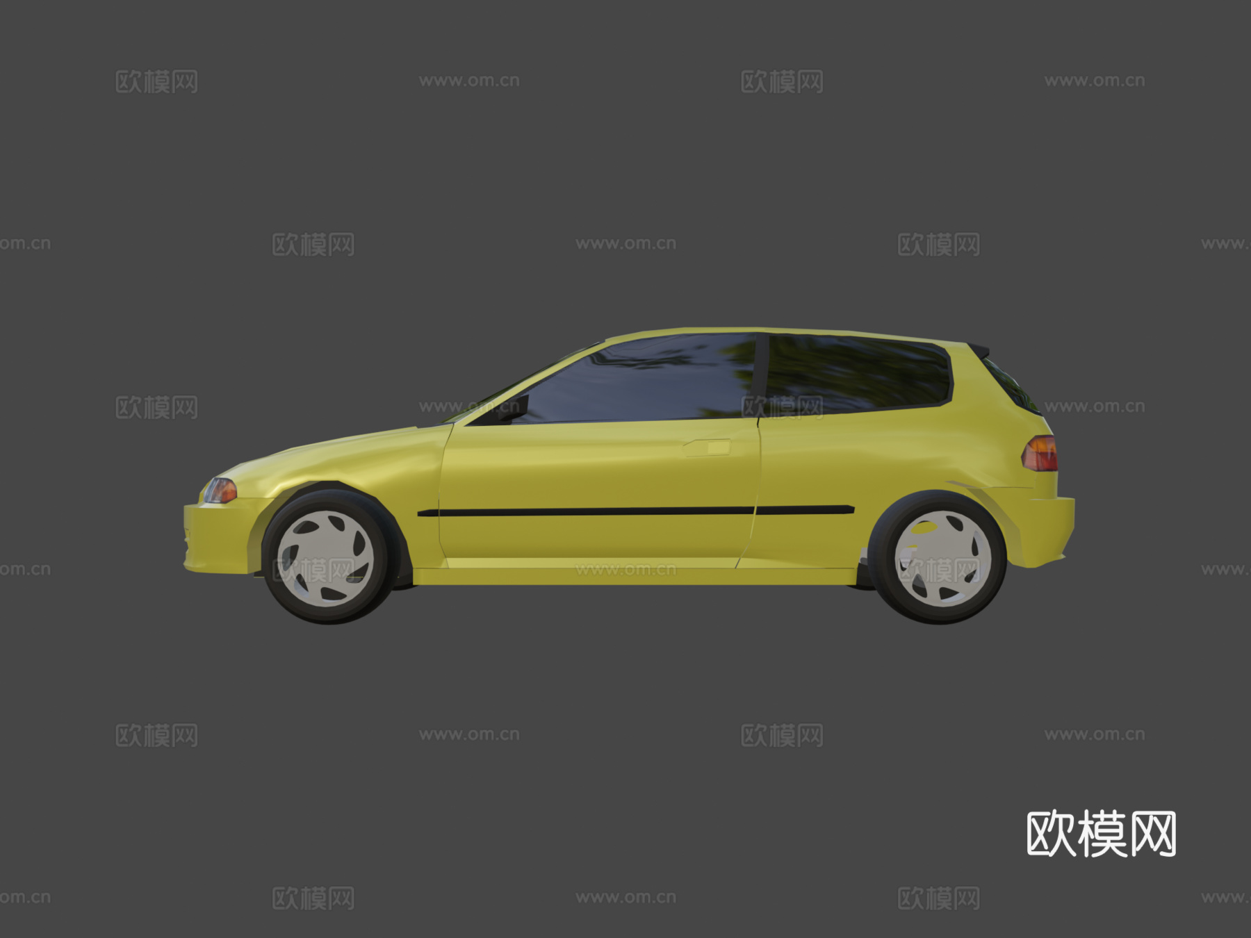 本田思域EG6su模型