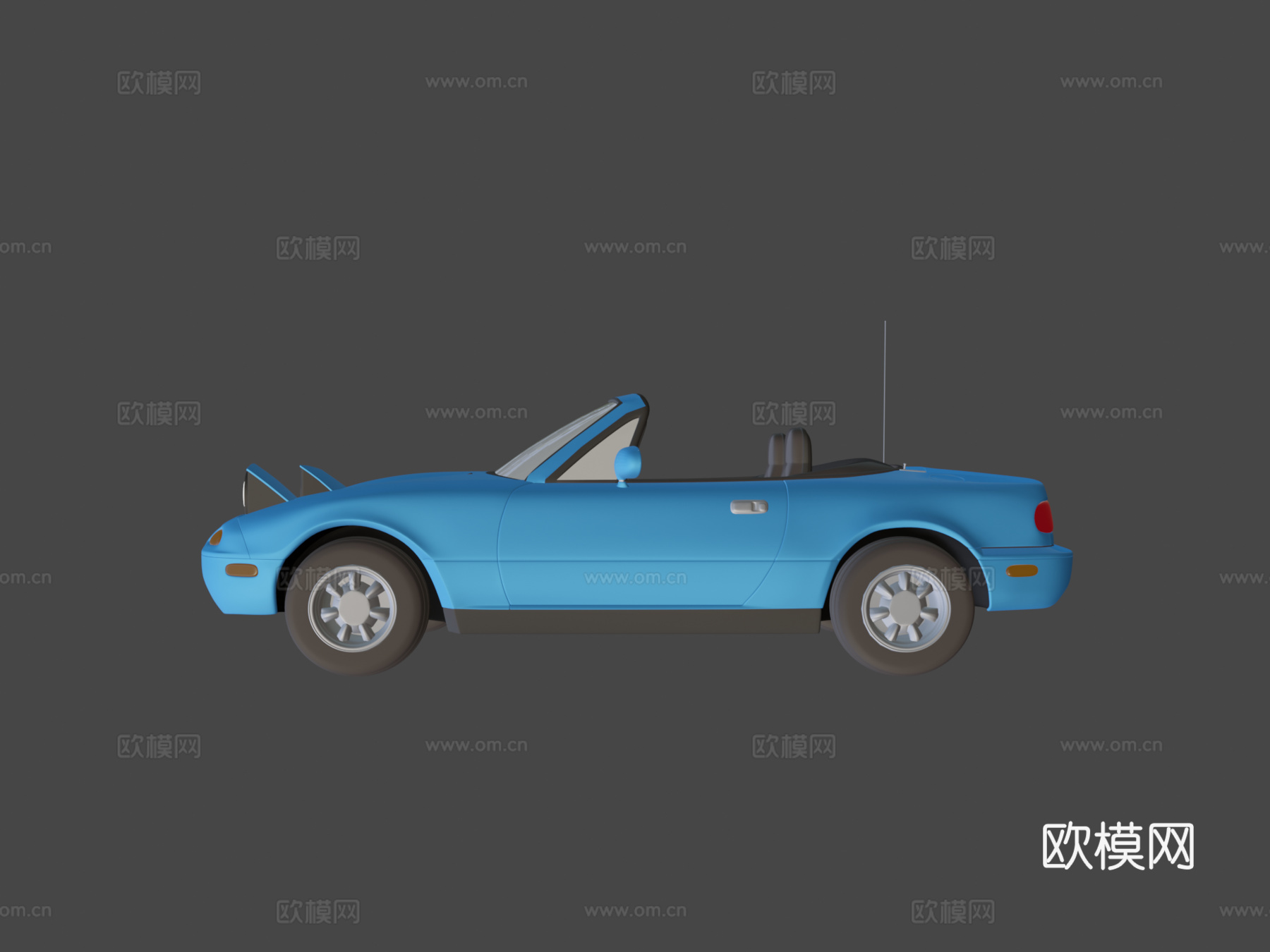 马自达Miata MX-5 NA(高多边形)su模型