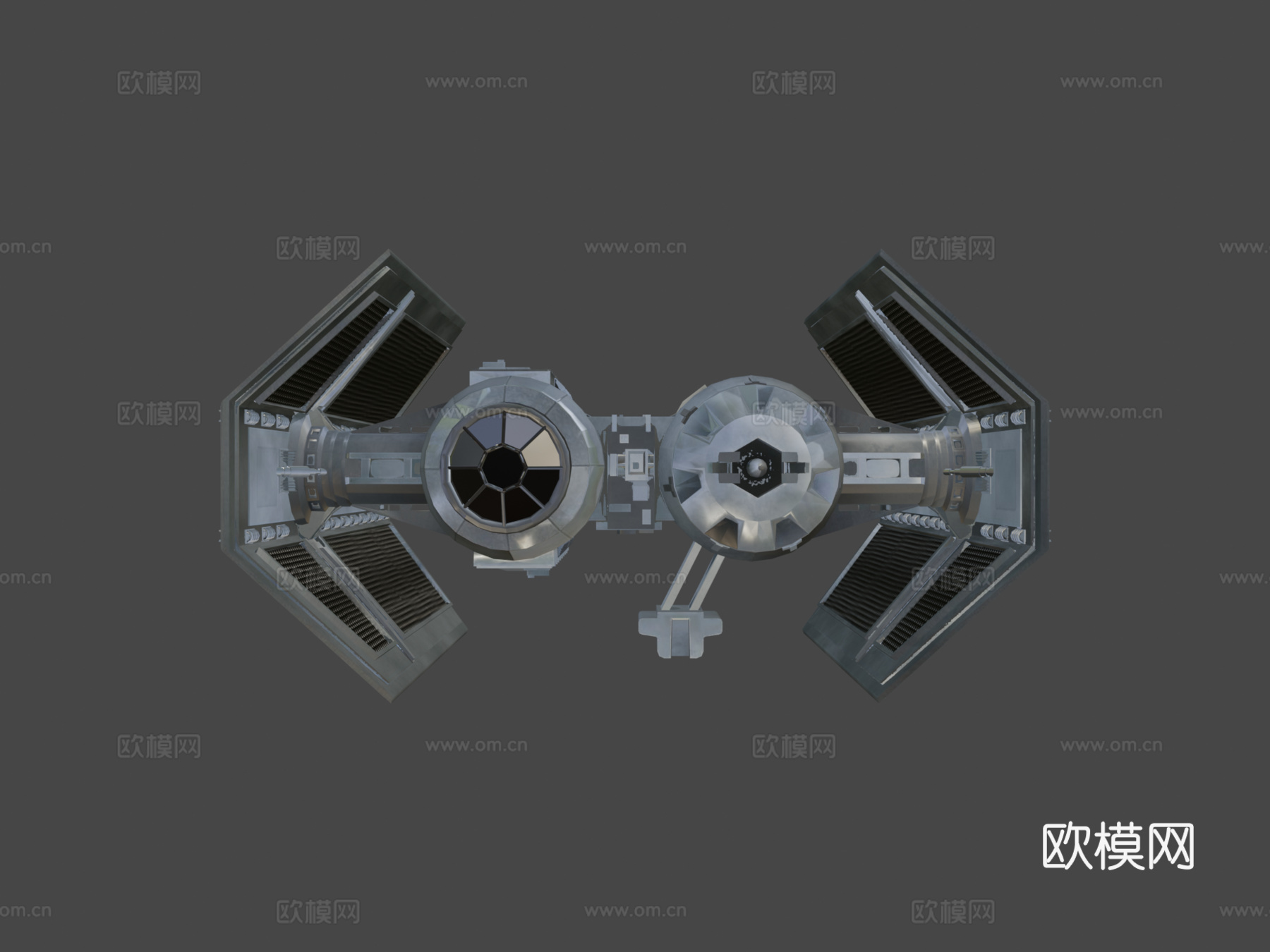 TIE 轰炸机su模型