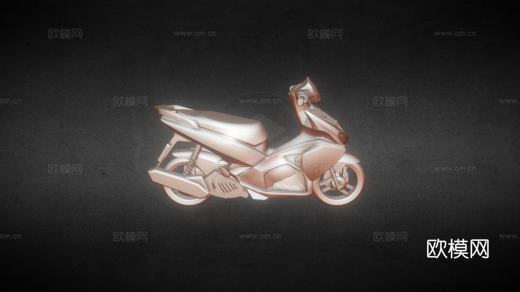 三维模型本田AirBlade 2016款su模型