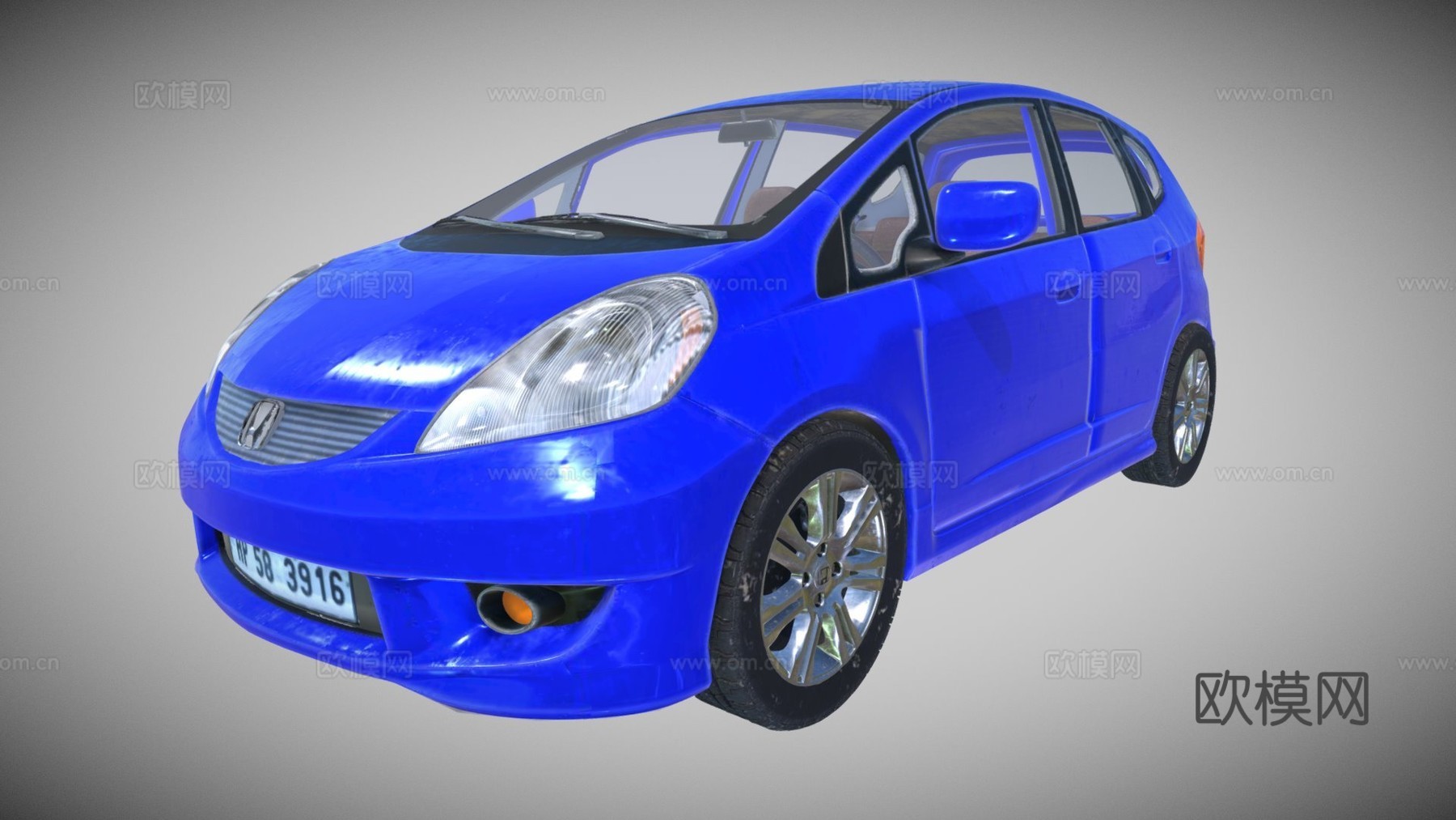 本田飞度su模型