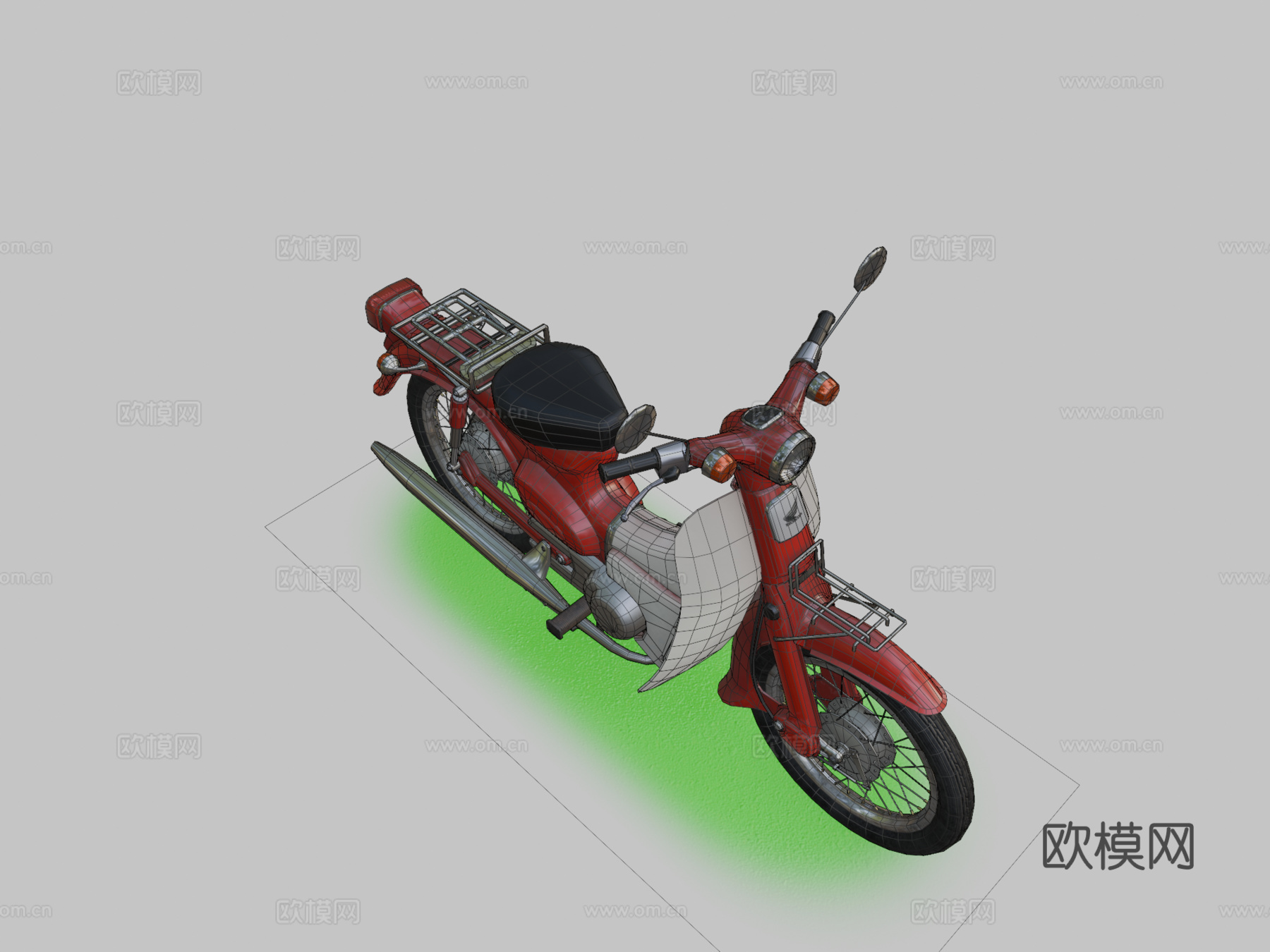 本田超级幼兽su模型