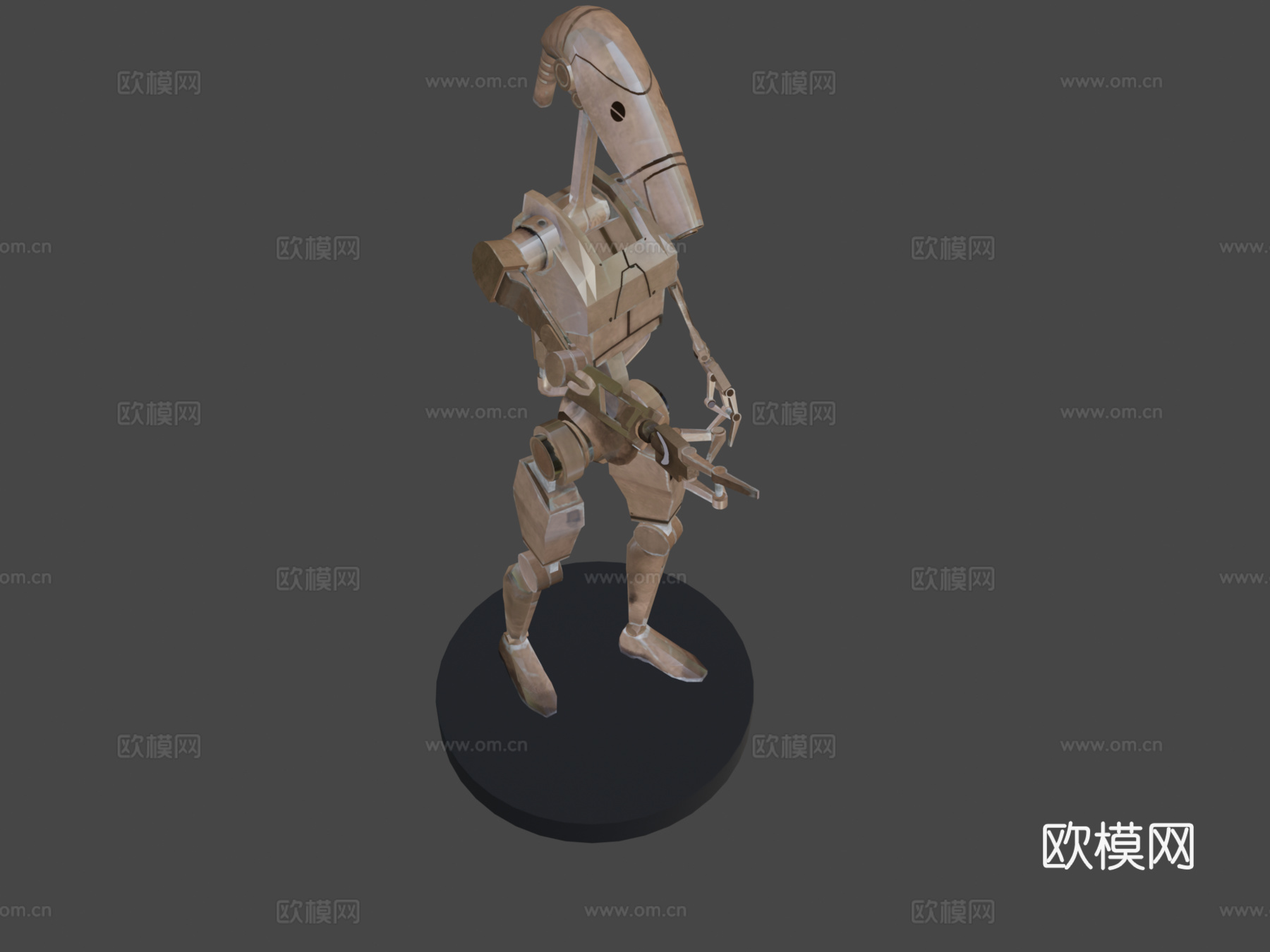 B1 - 战斗机器人su模型