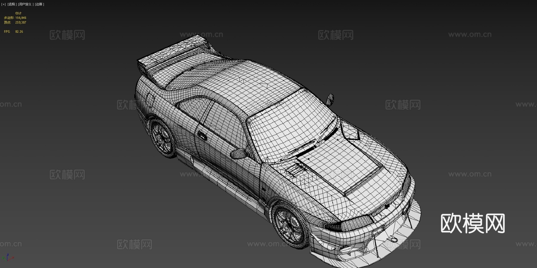 日产Skyline GTR r33su模型