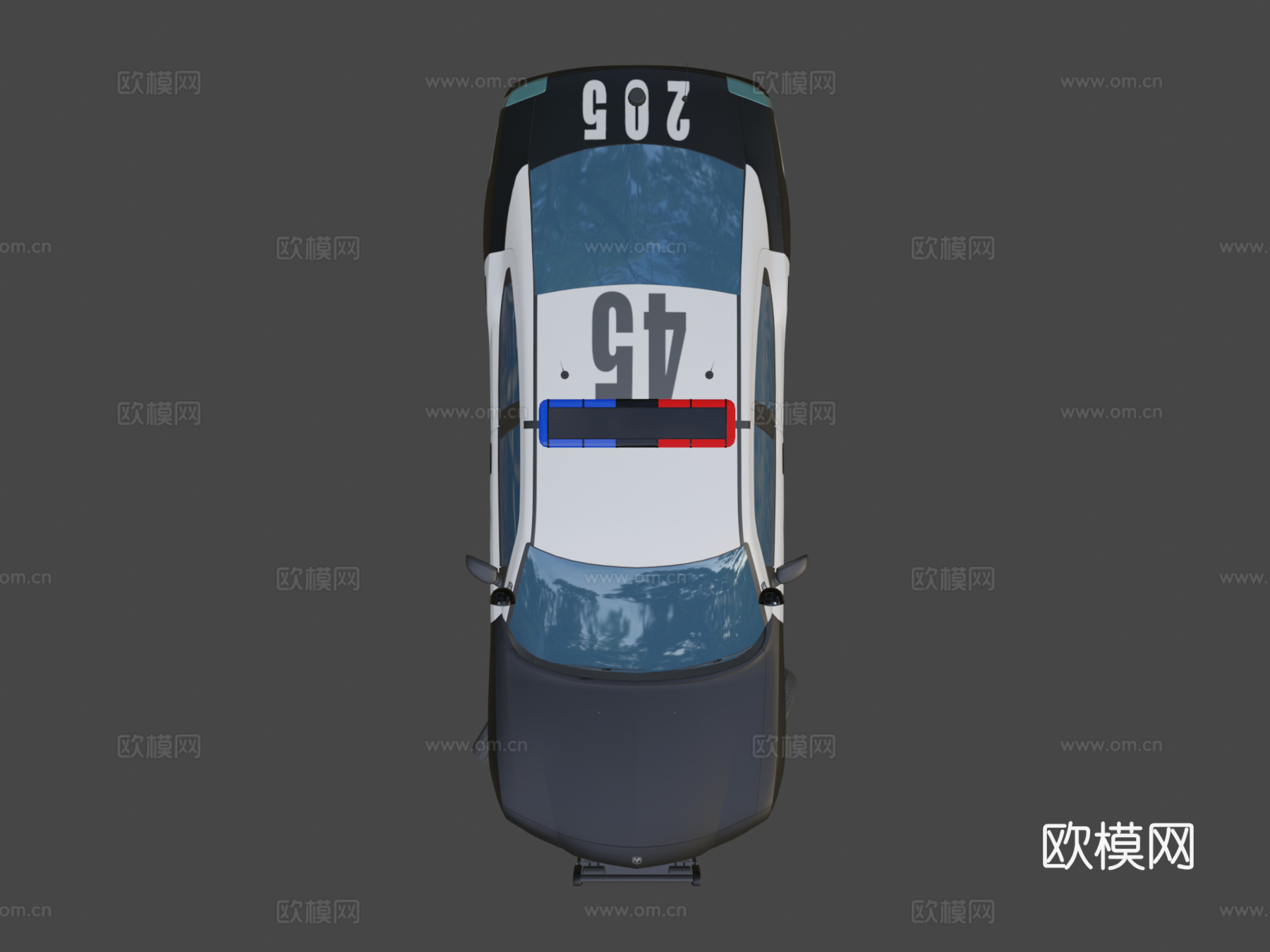 战马2006巡逻车su模型