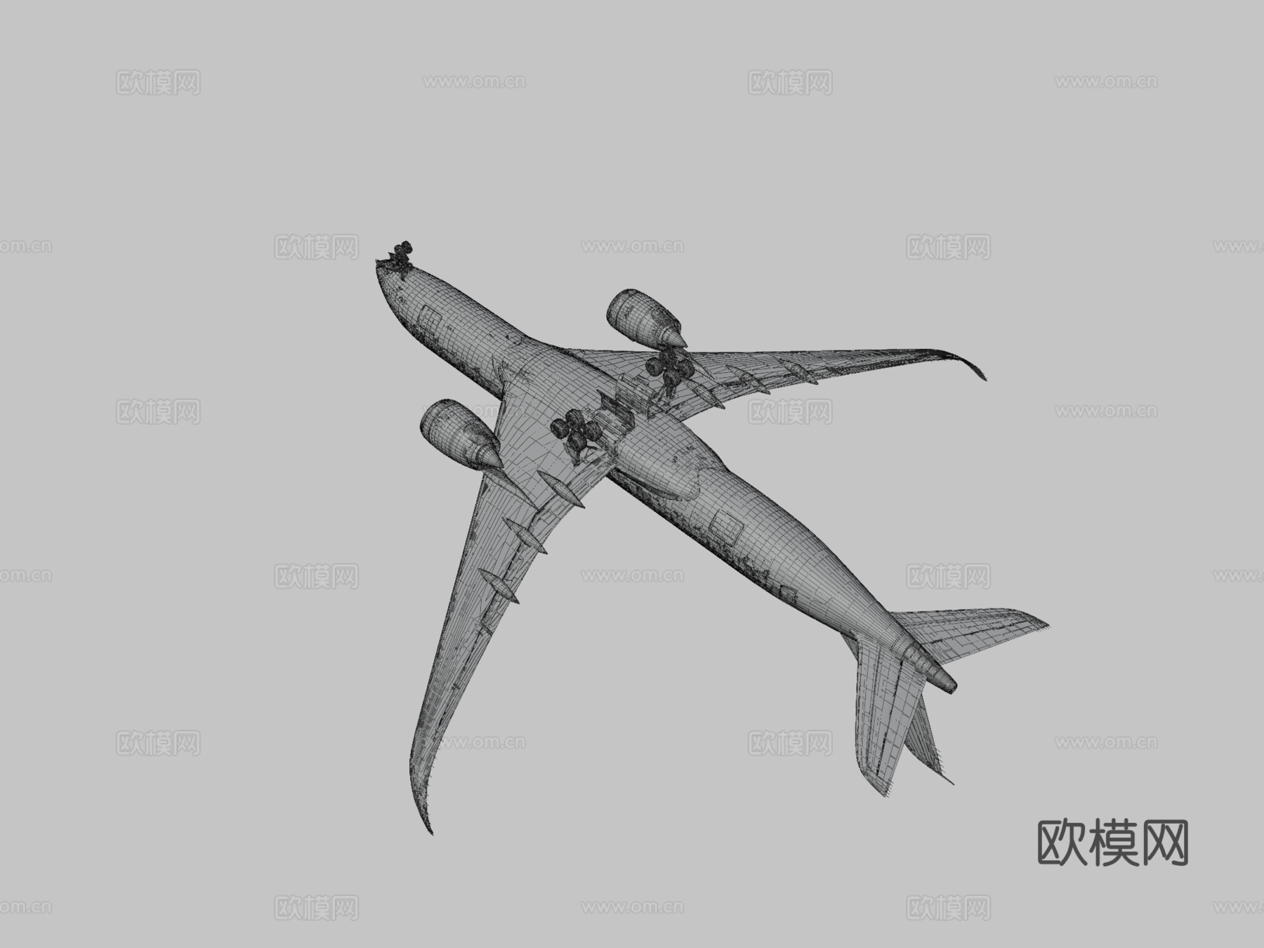 空客A350 900su模型