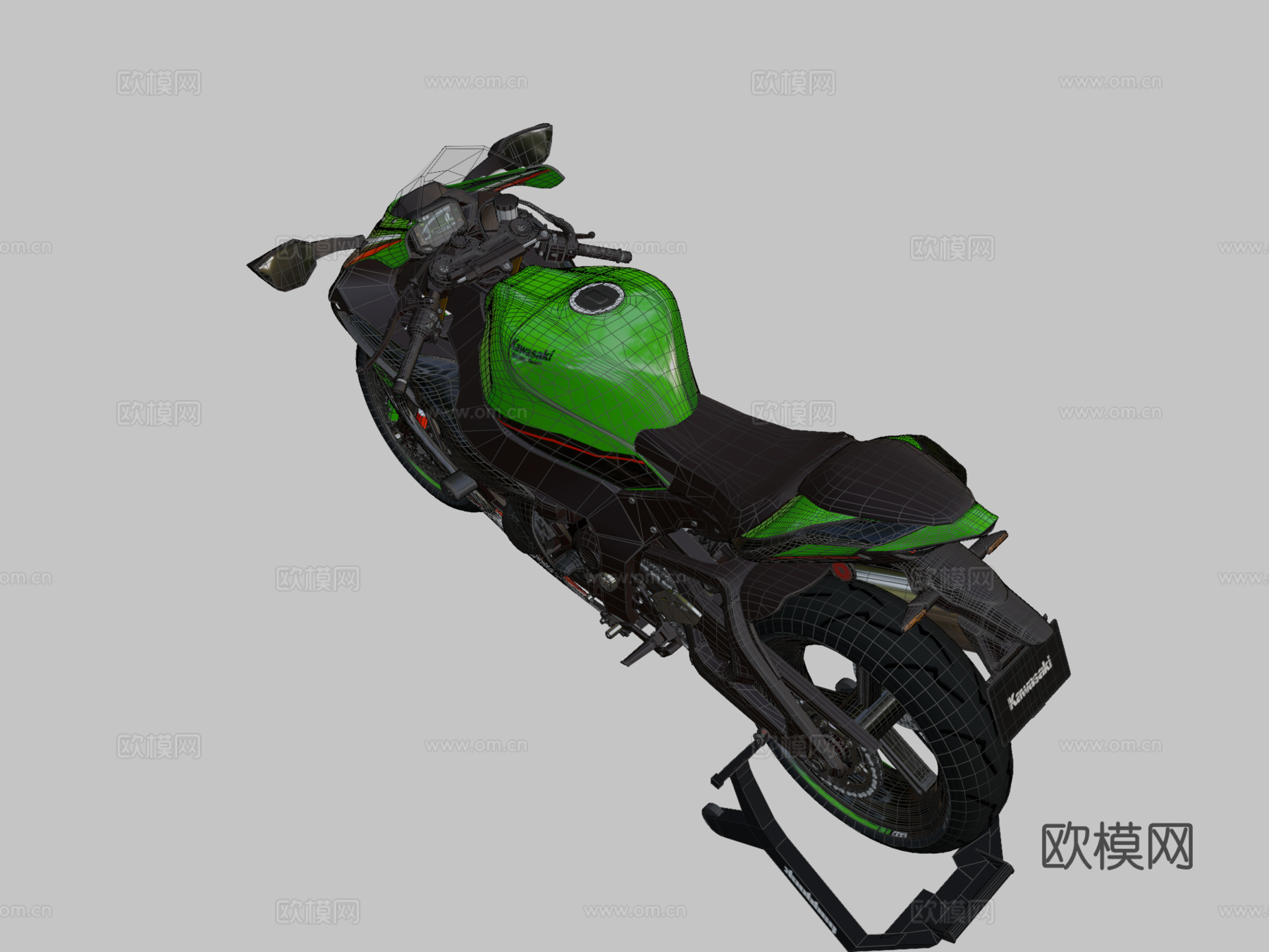 川崎忍者ZX10R 2021su模型