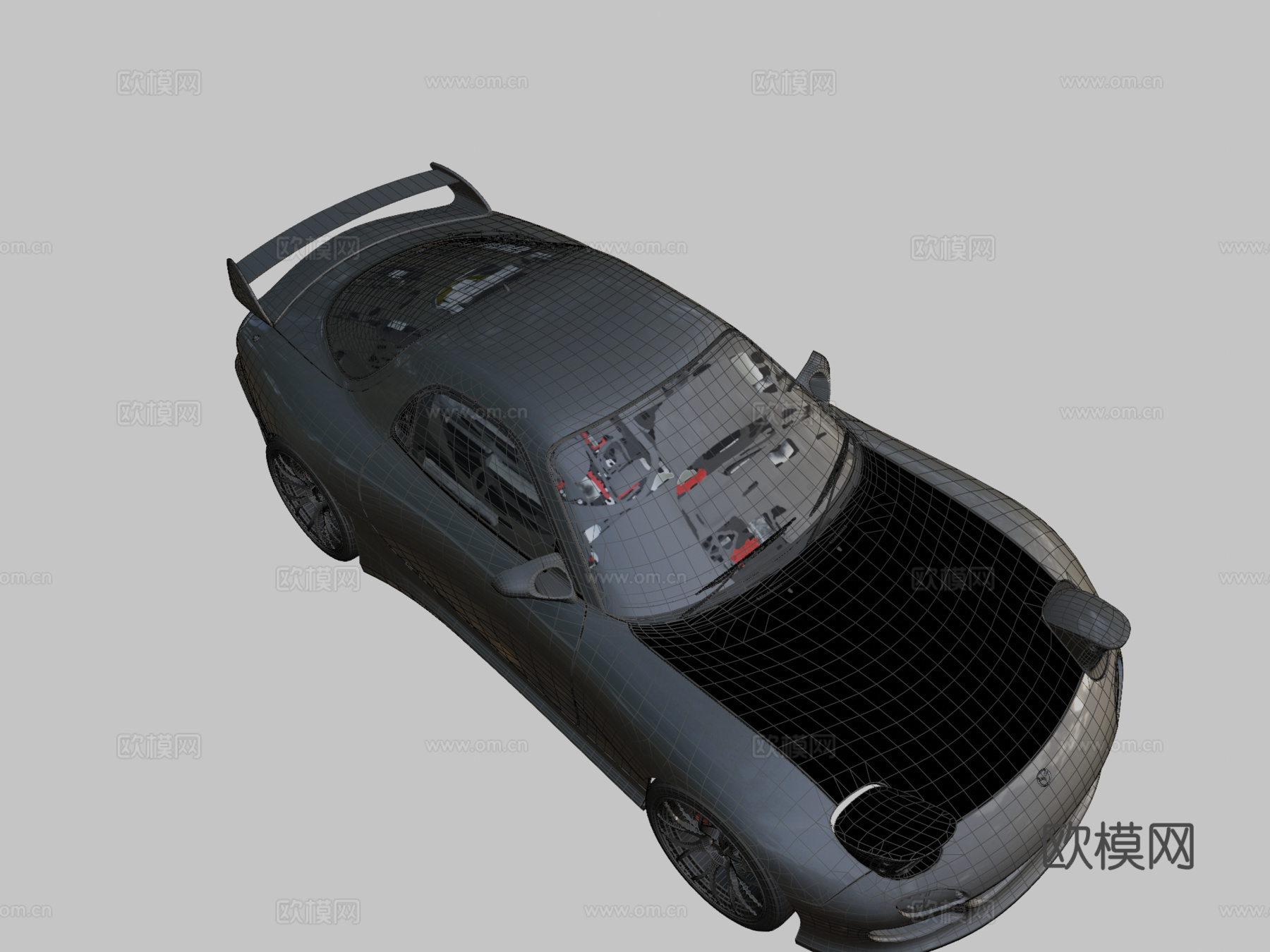 马自达RX-7su模型