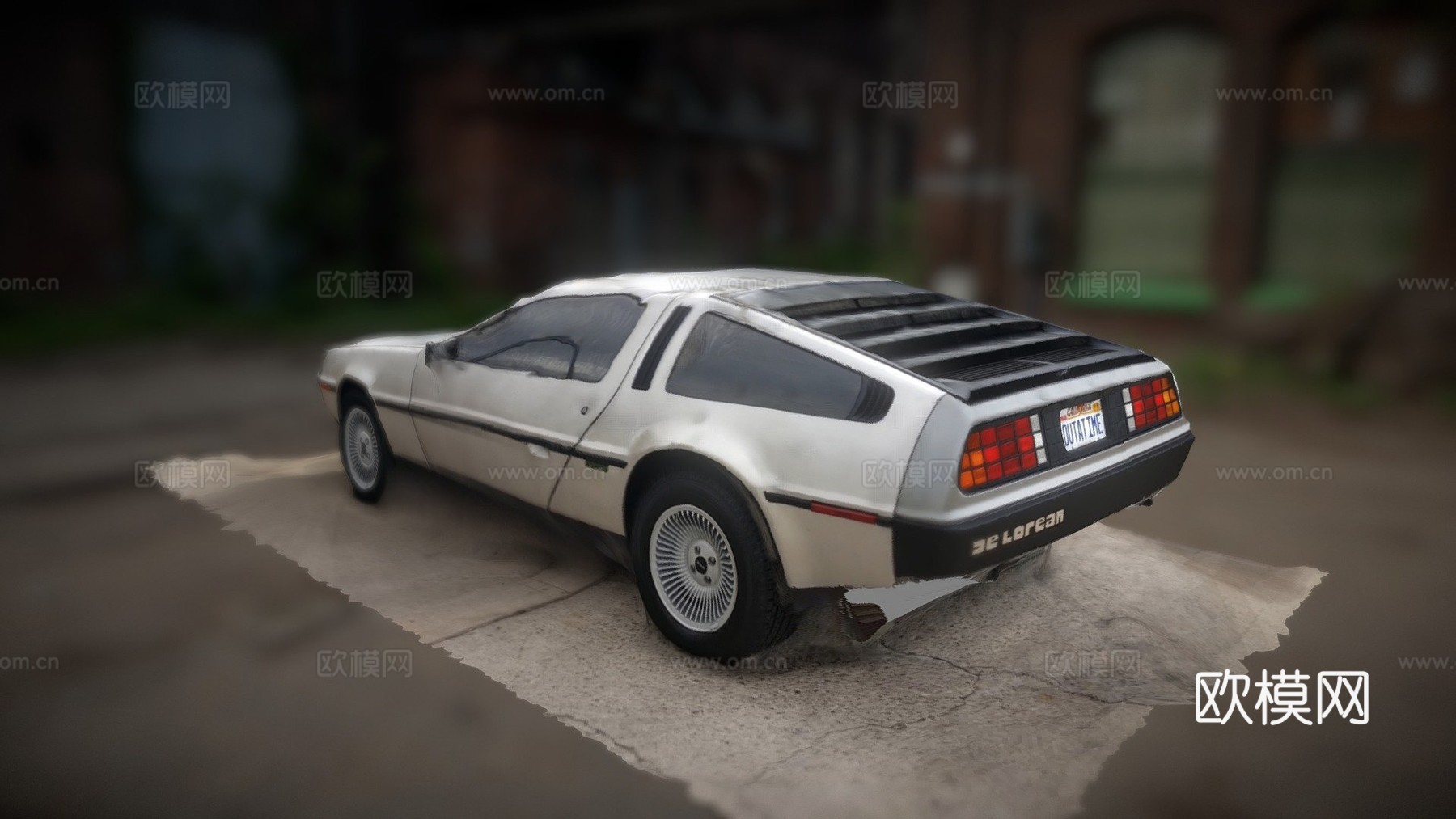 德罗宁DMC-12su模型