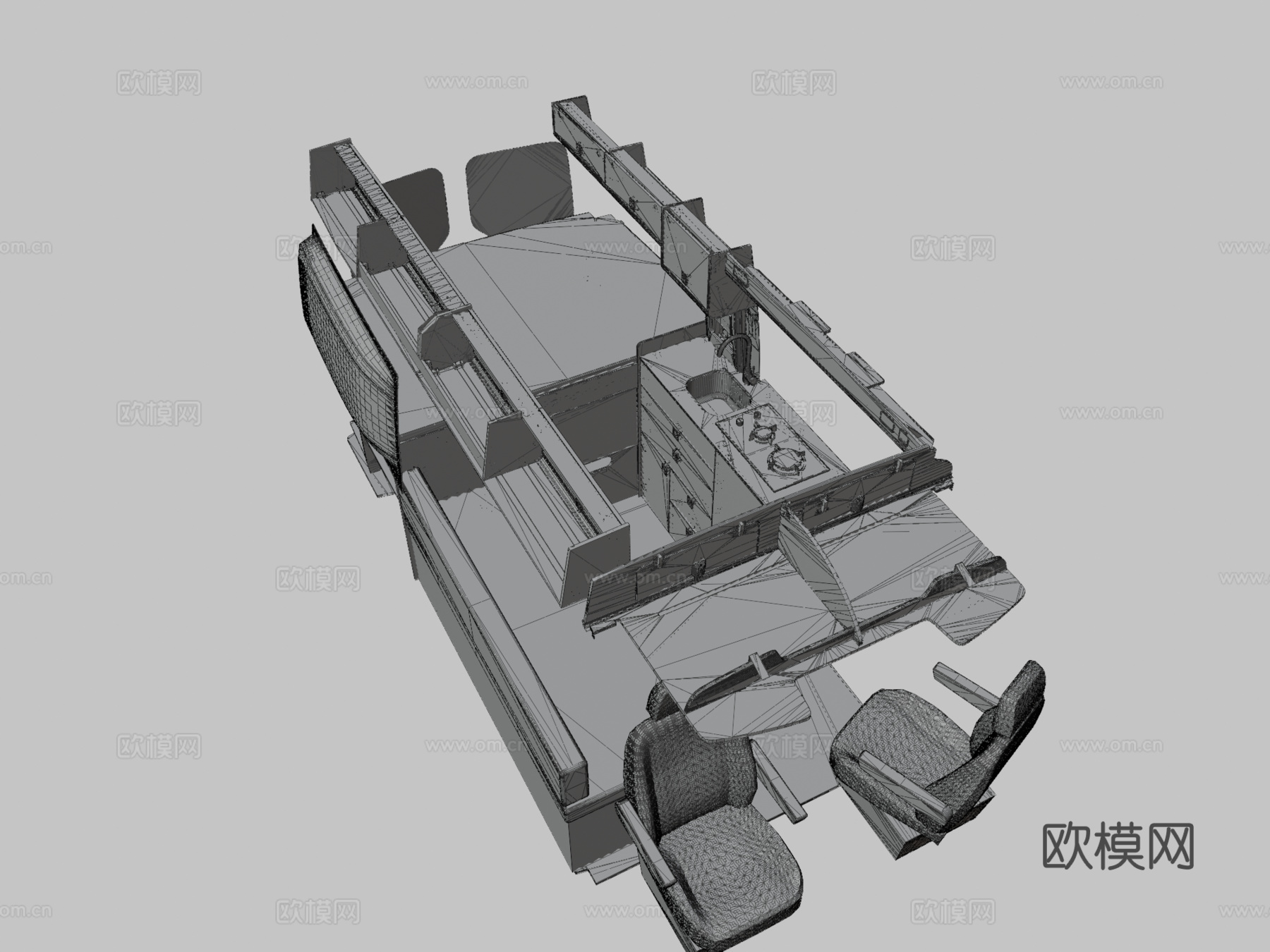 设计6 - 克拉夫特露营车进化设计su模型