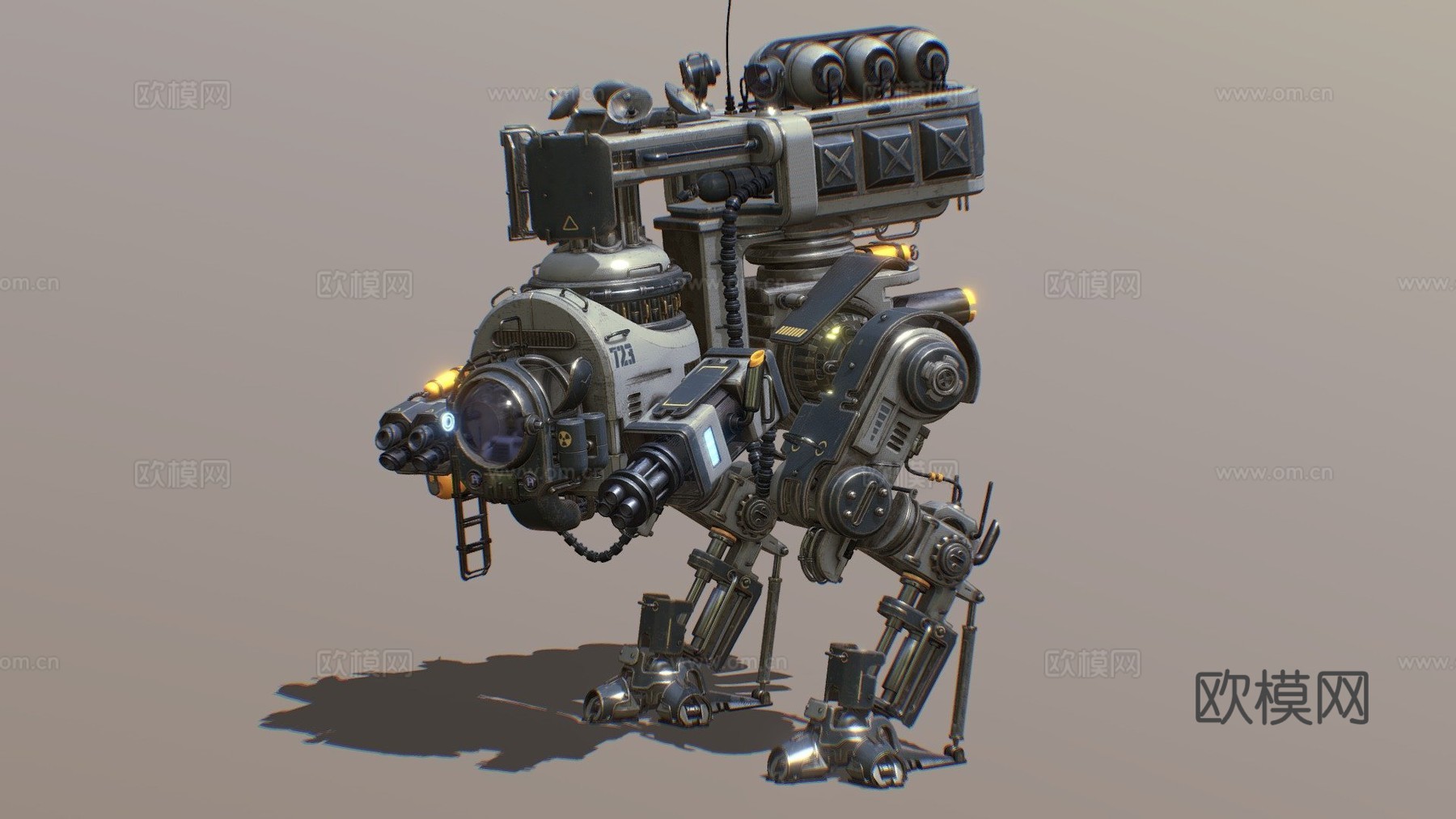 利维坦警用机甲su模型