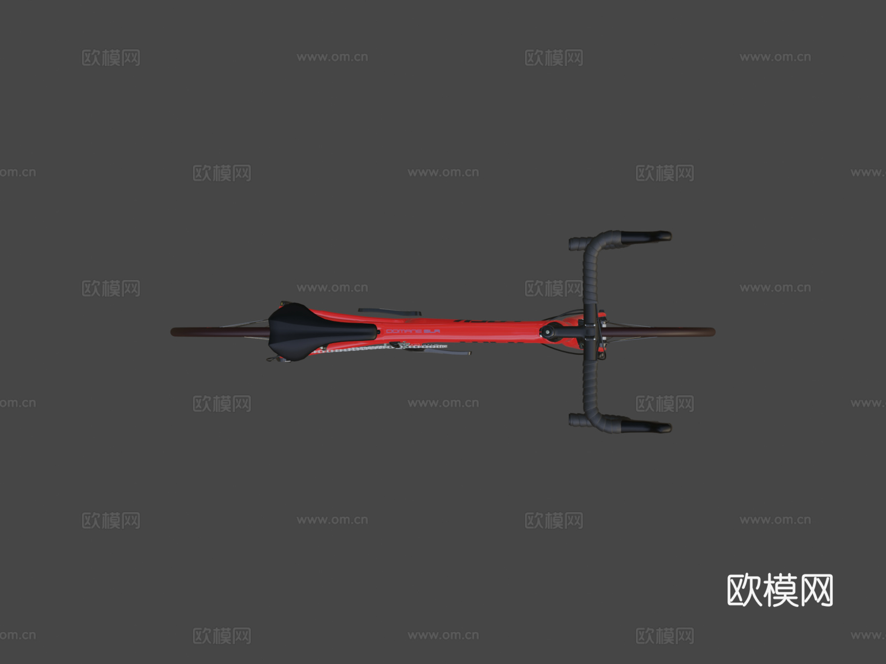 崔克自行车su模型
