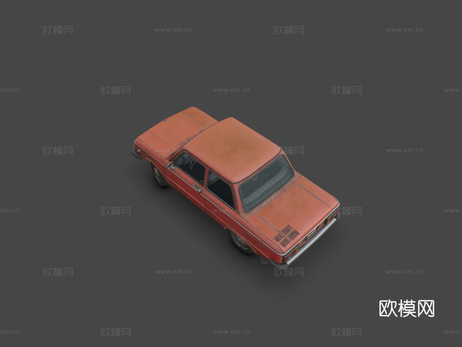 年ZAZ扎波罗热人968Msu模型