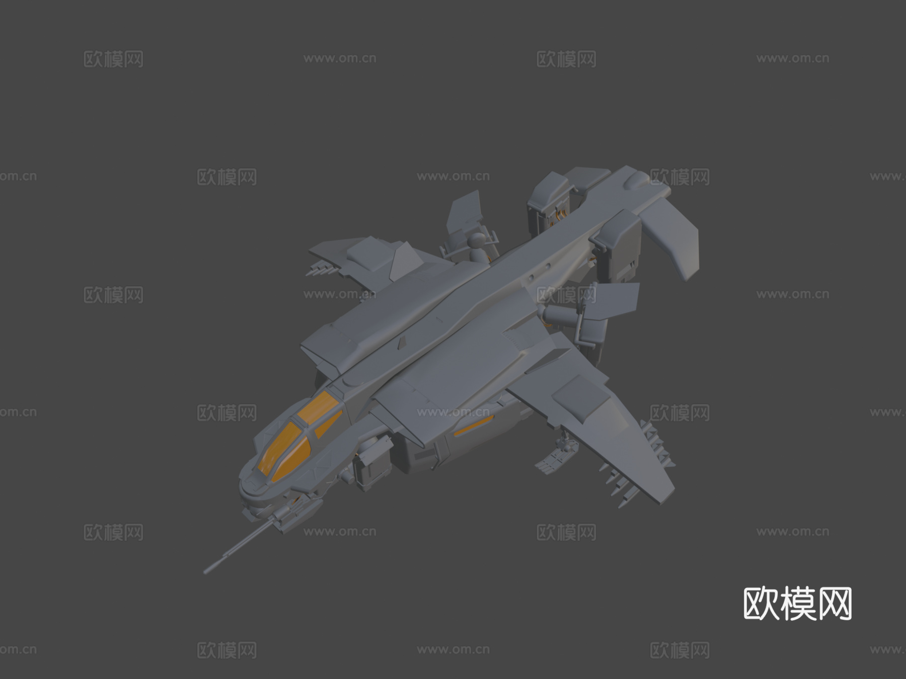 运输舰su模型