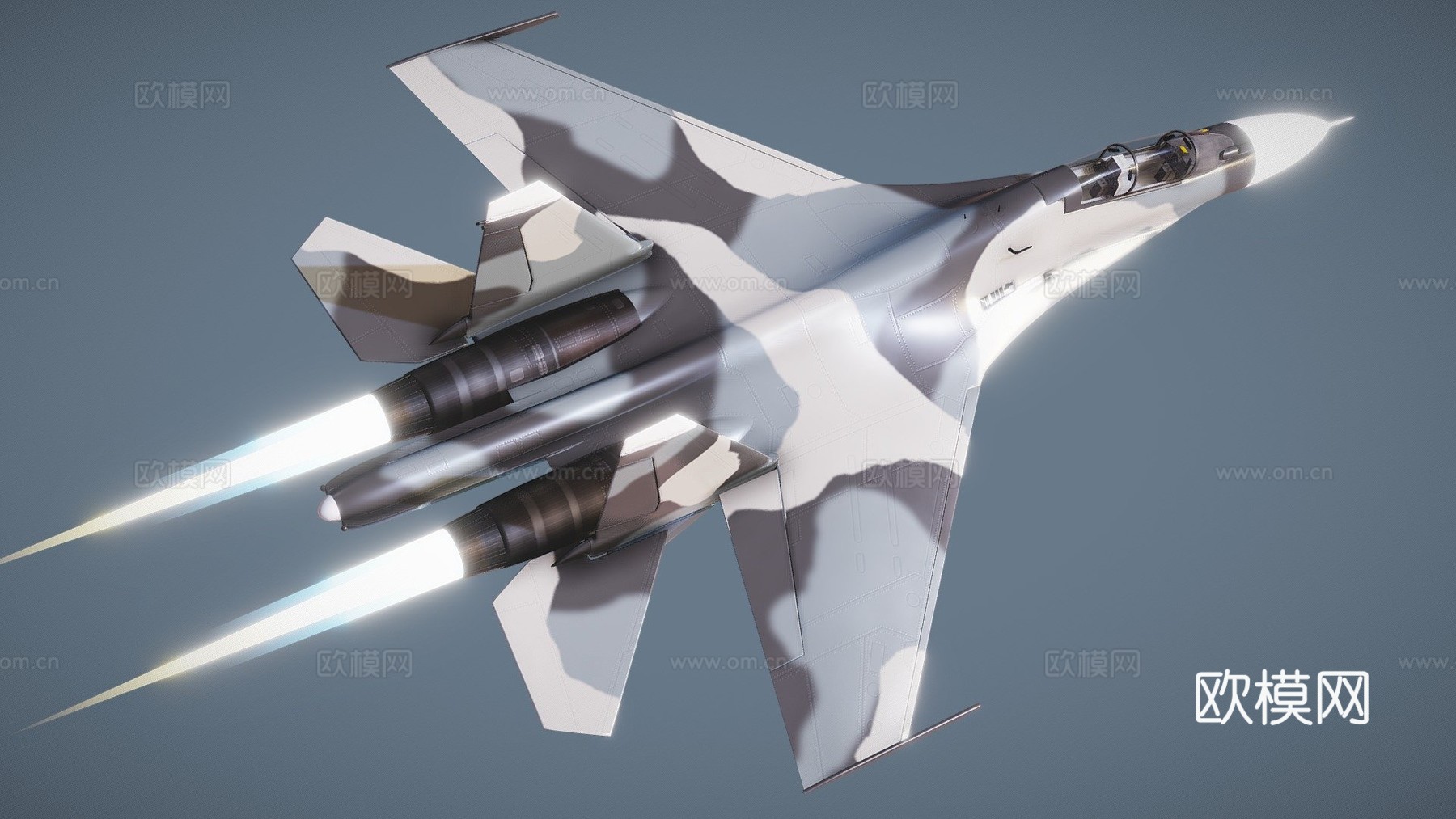 SU-30飞机su模型