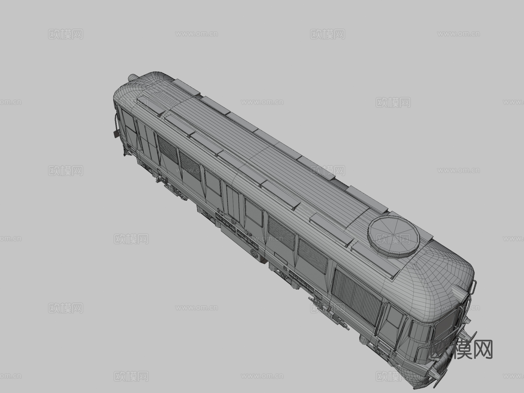 DA柴油机车su模型