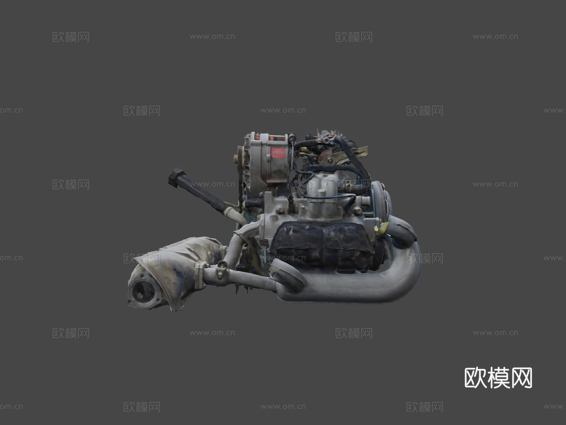汽车引擎 - 01su模型