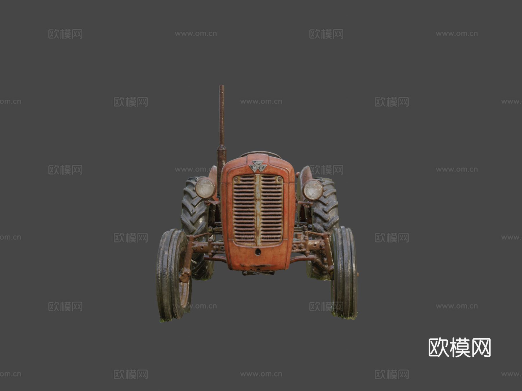 拖拉机Massey Ferguson 35型su模型