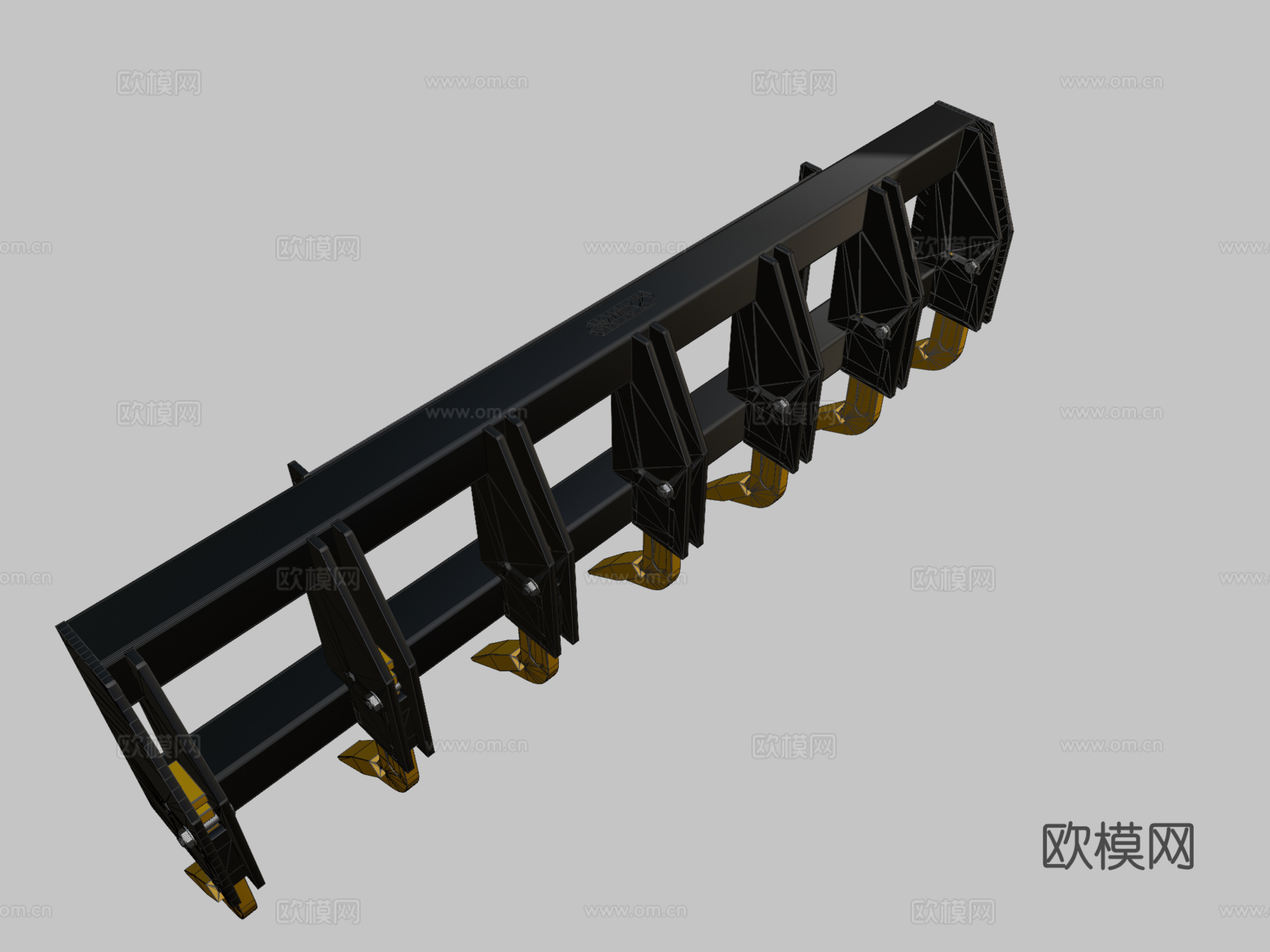 齿撕裂者su模型