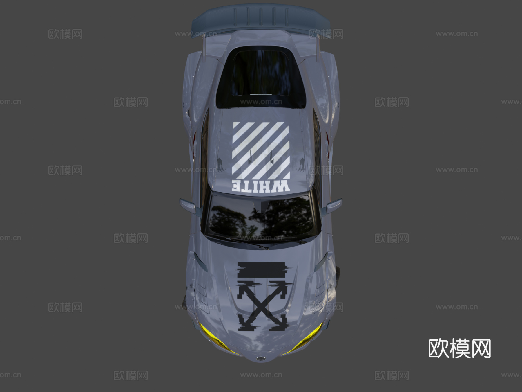 丰田 Supra GR 2020 LB 宽体套件su模型