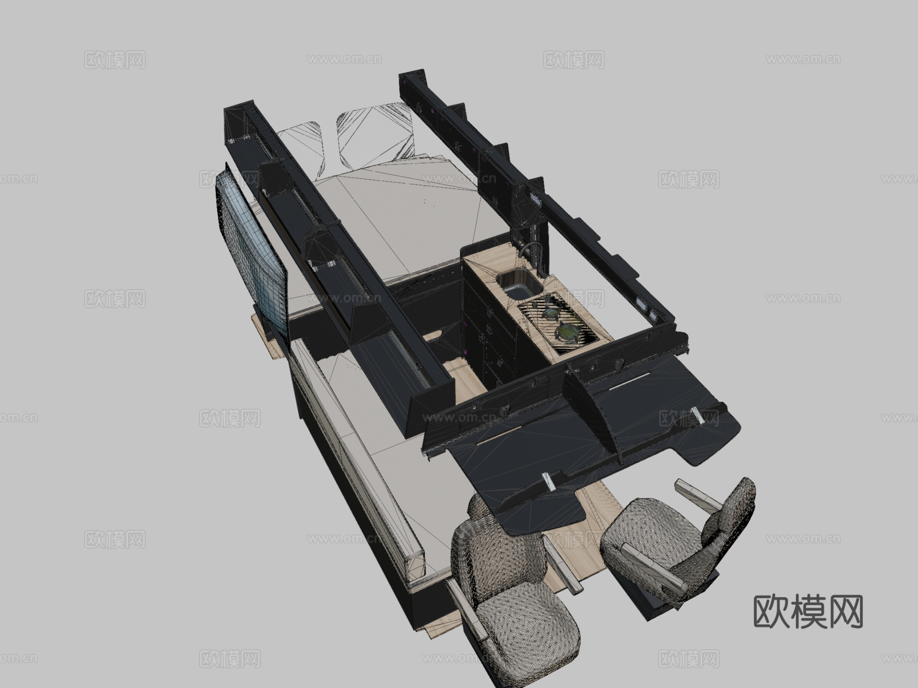 设计6 - 克拉夫特露营车进化设计su模型